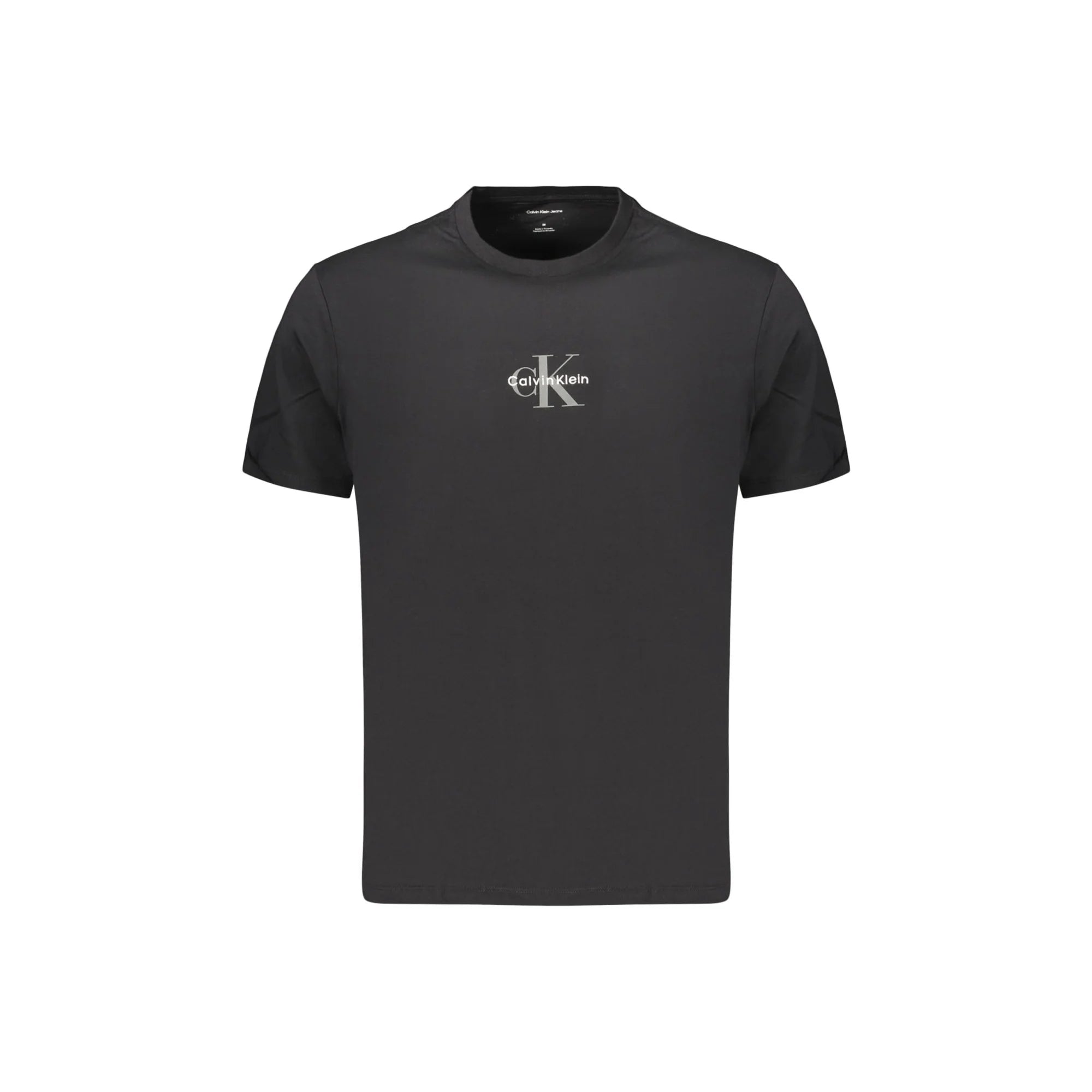 CALVIN KLEIN T-SHIRT MANICHE CORTE UOMO NERO