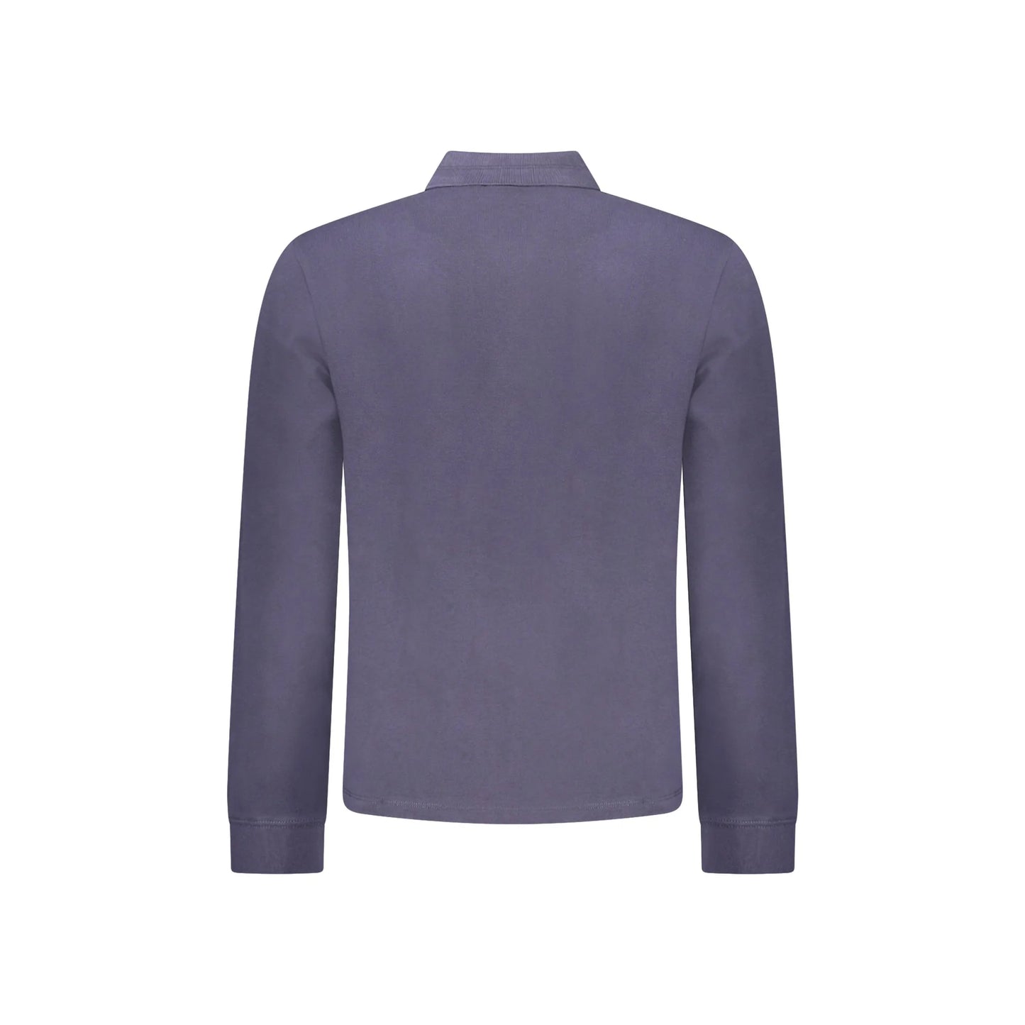 Napapijri Polo Maniche Lunghe Uomo Blu Ricamo - vista 2