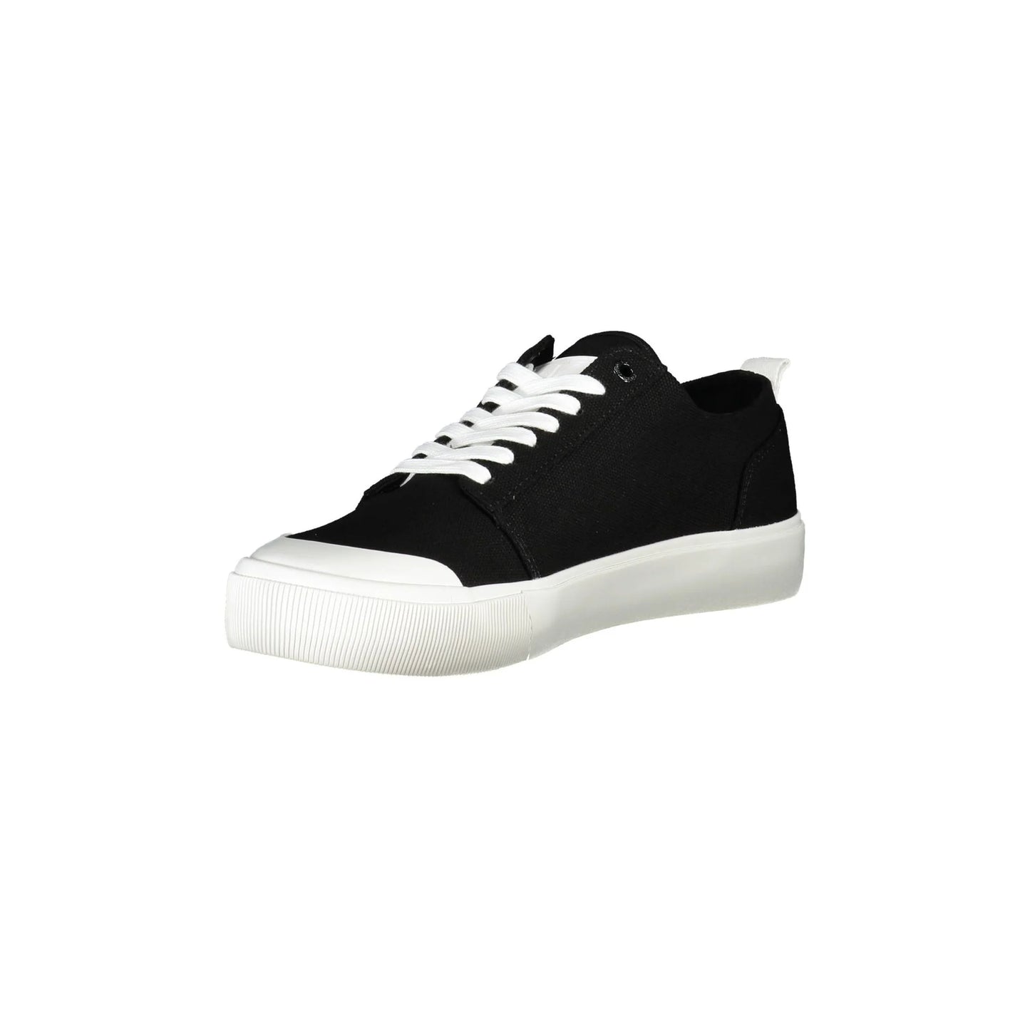 CALVIN KLEIN Scarpe Sportive Uomo Nere con Dettagli a Contrasto Sneakers nero - vista 3