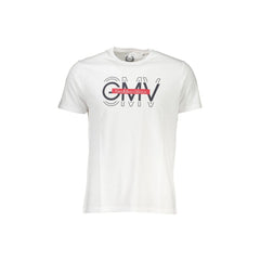 Gian Marco Venturi T-Shirt Maniche Corte Uomo Bianca Stampa