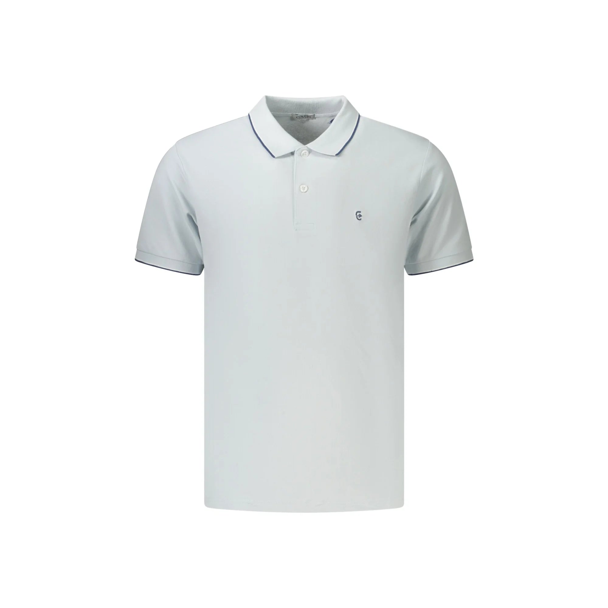 COVERI MOVING POLO MANICHE CORTE UOMO AZZURRO