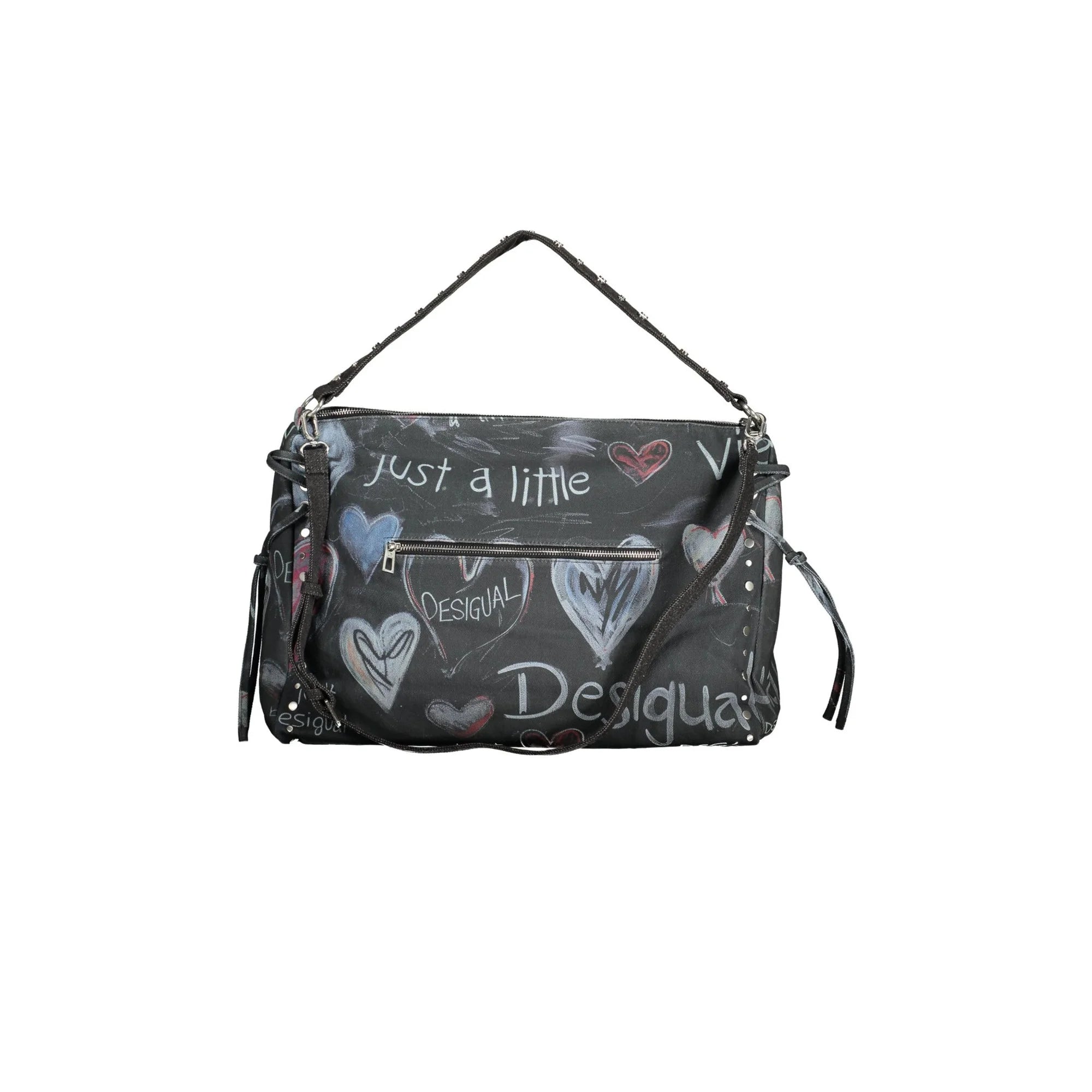 DESIGUAL BORSA DONNA NERO