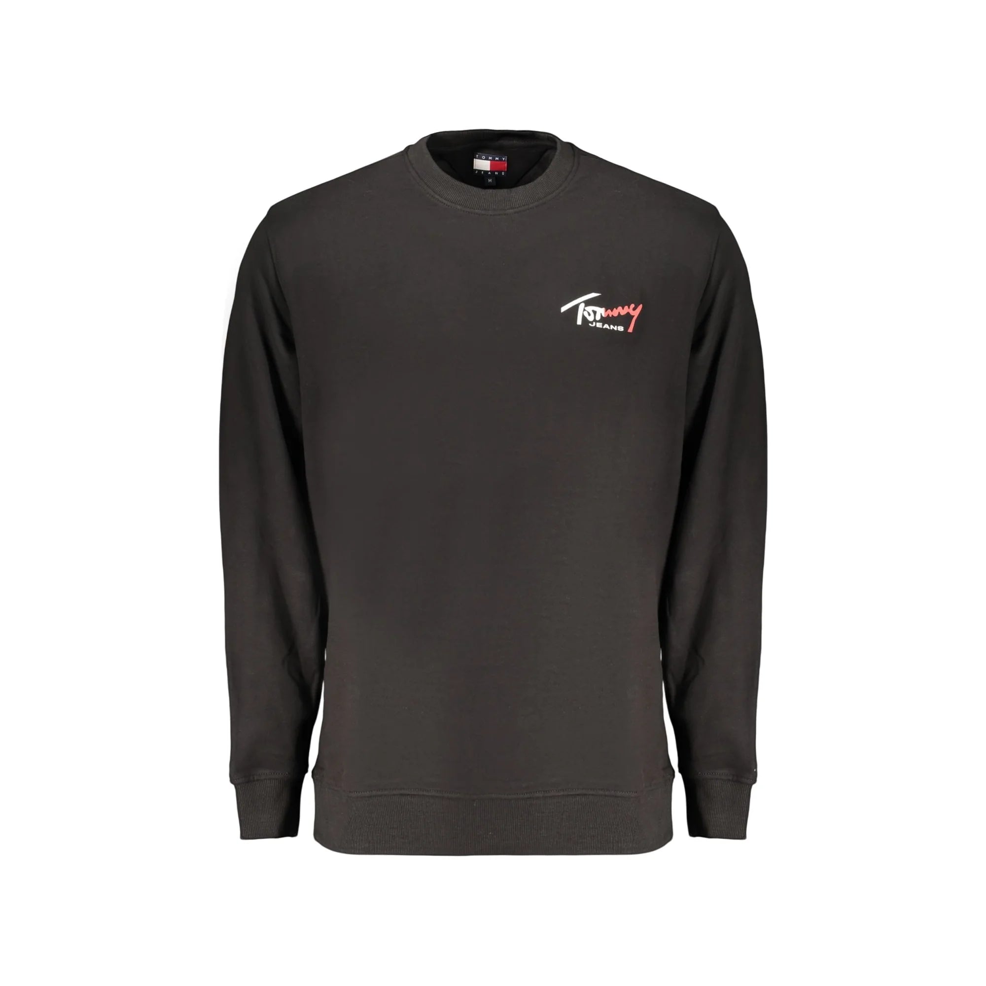 TOMMY HILFIGER FELPA SENZA ZIP UOMO NERO
