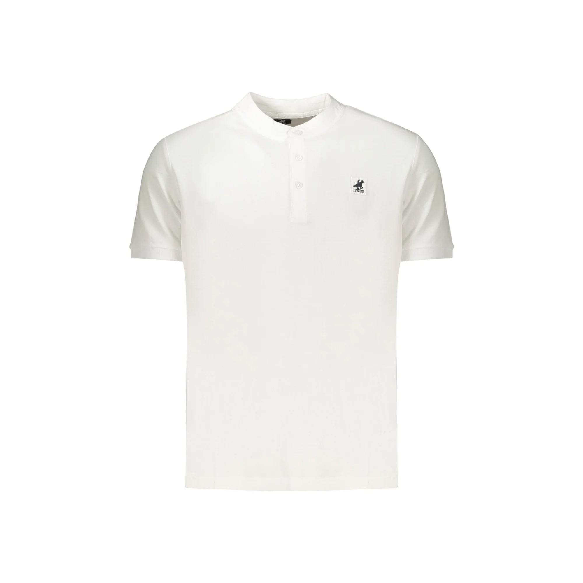 U.S. GRAND POLO MANICHE CORTE UOMO BIANCO