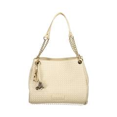 Valentino Bags Borsa a Tracolla Donna Beige Logo