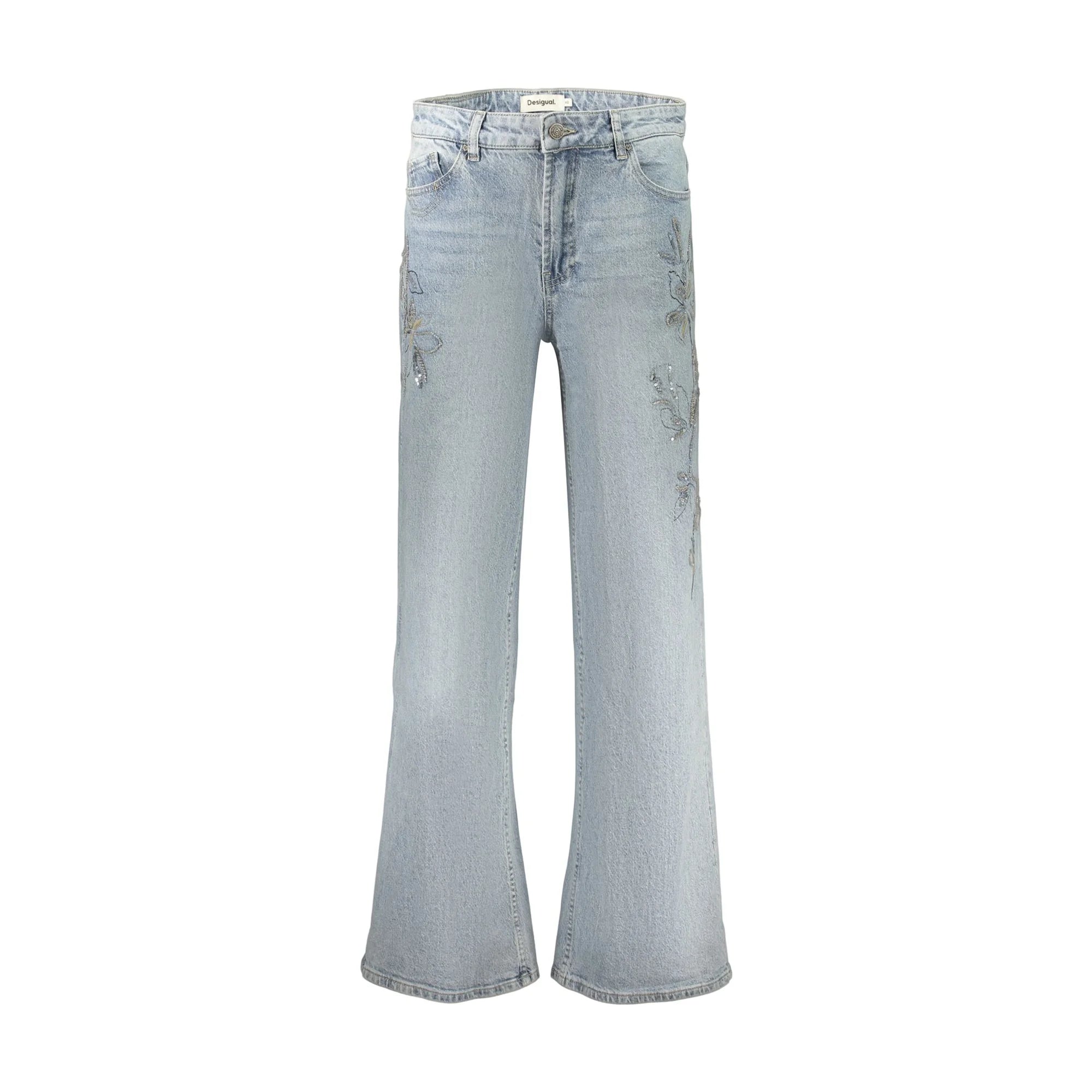 DESIGUAL JEANS DENIM DONNA BLU