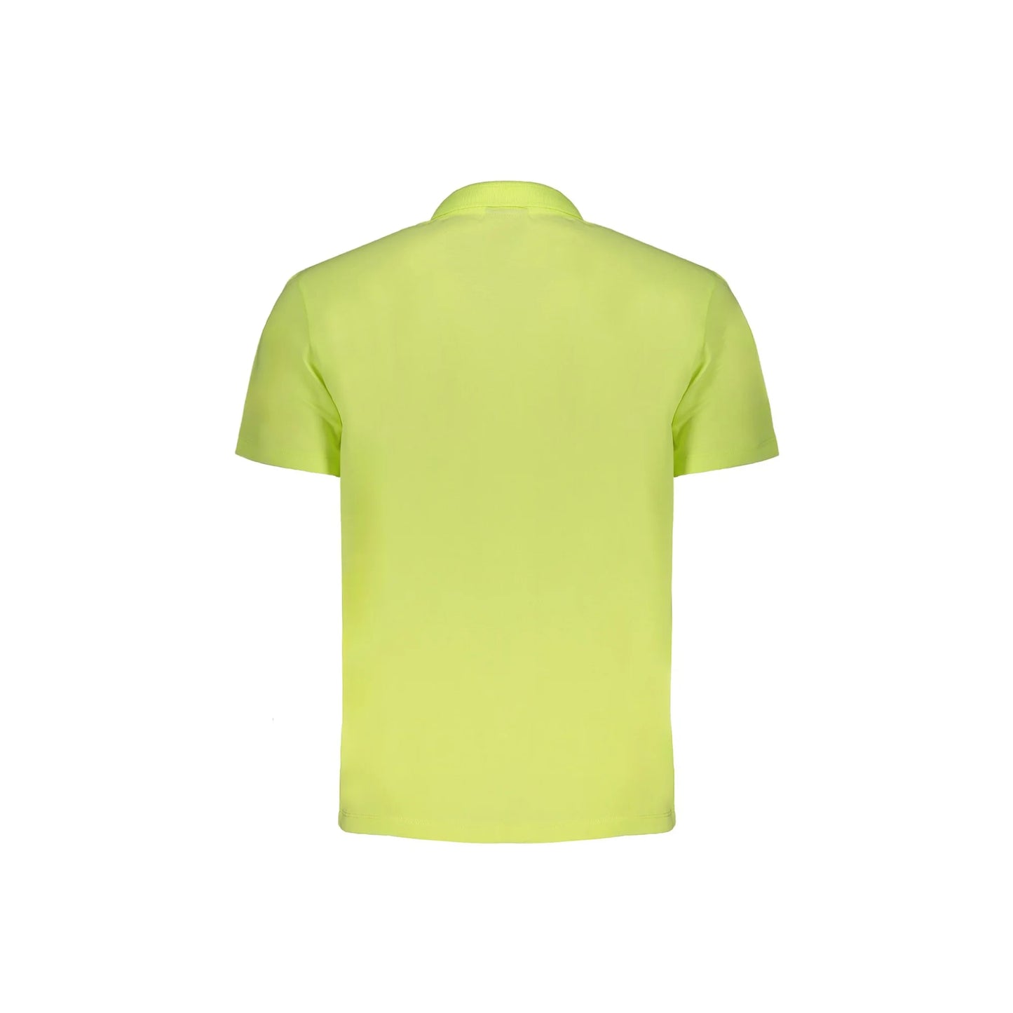 Napapijri Polo Maniche Corte Uomo Gialla Ricamo T-Shirt giallo - vista 2