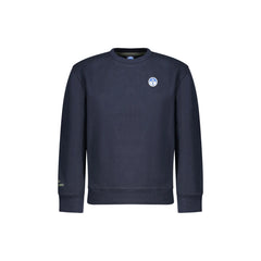 North Sails Felpa Bambino Blu Girocollo Felpata Logo