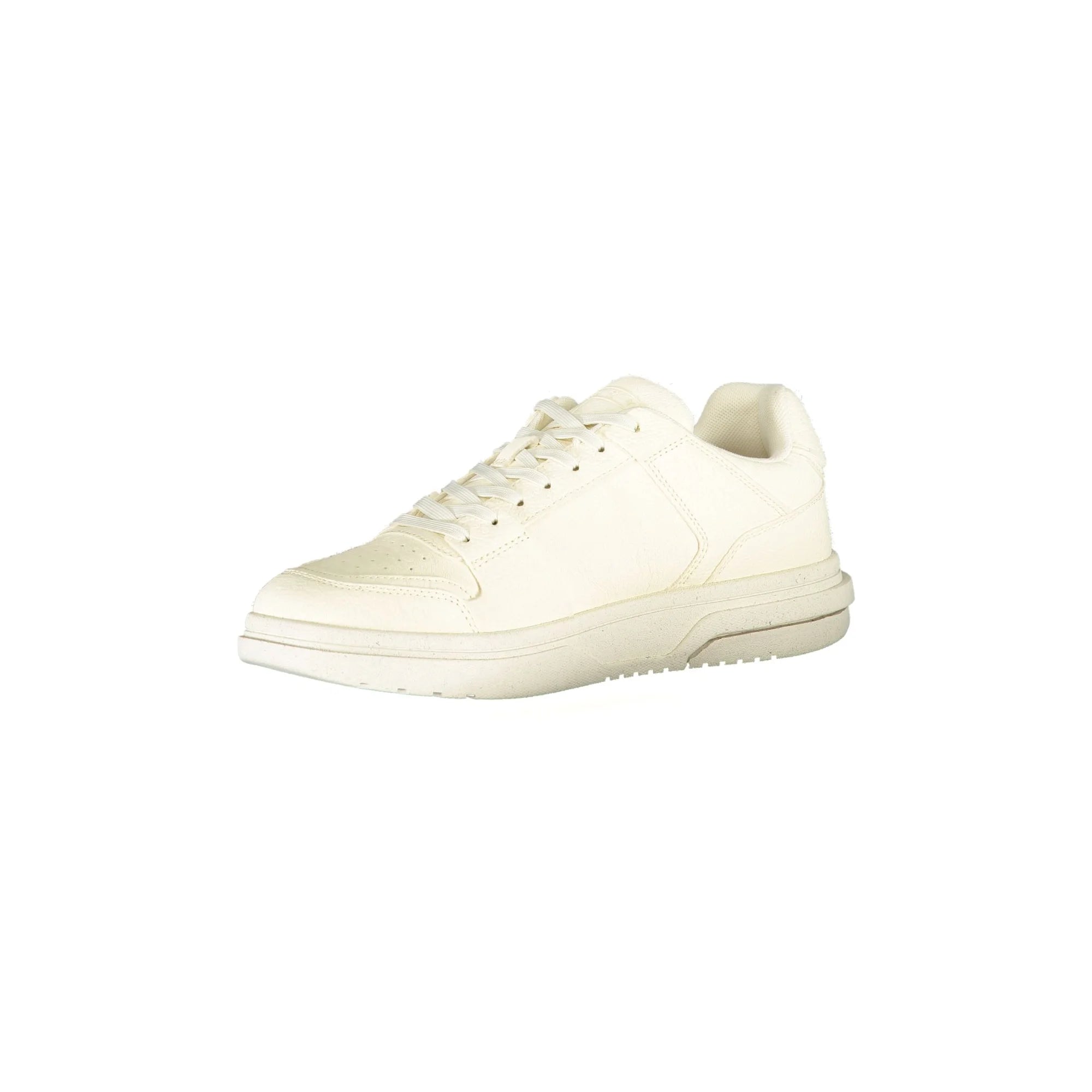 TOMMY HILFIGER Scarpe Sneakers Uomo Bianche con Lacci e Logo bianco - vista 3
