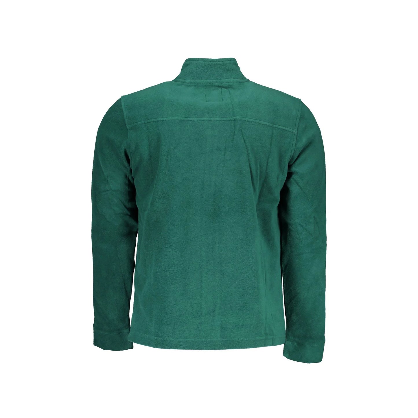 Gian Marco Venturi Felpa Uomo Verde Zip Logo Felpe - vista 2