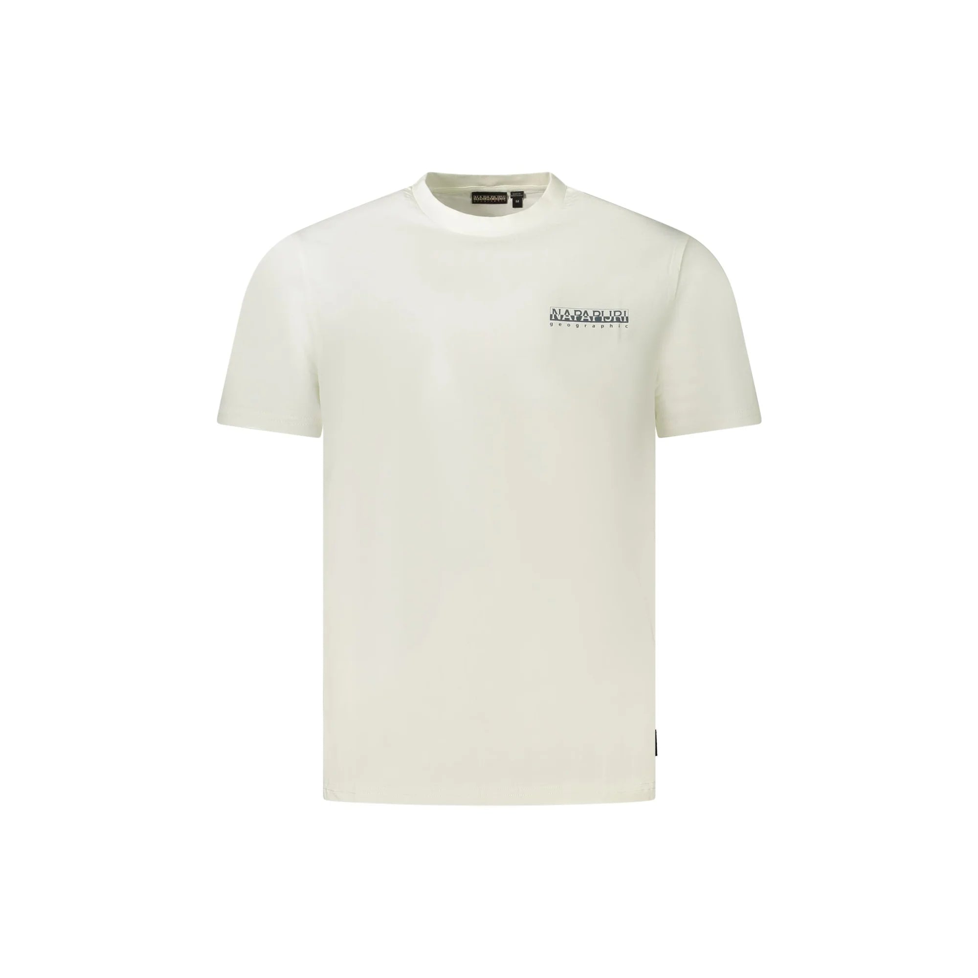 NAPAPIJRI T-SHIRT MANICHE CORTE UOMO BIANCO