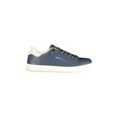 Gas Sneakers Men Blue Embroidery