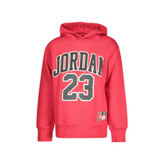 Jordan Dukserica S dugim rukavima Unisex Crvena Izvezeno