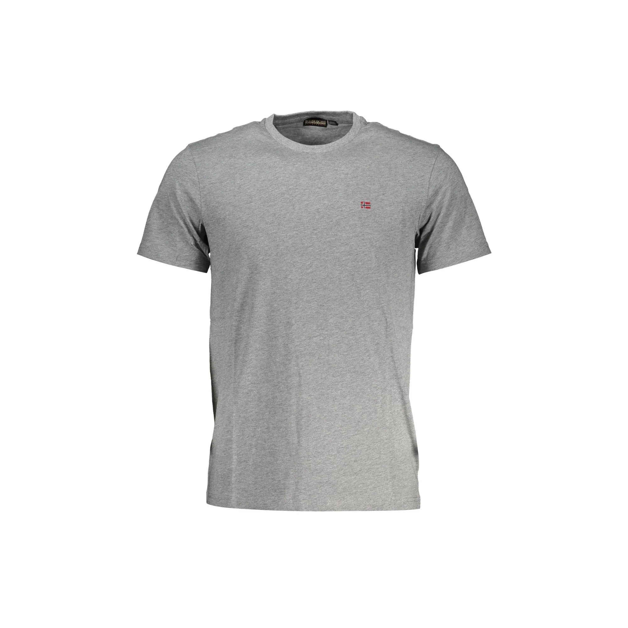 NAPAPIJRI T-SHIRT MANICHE CORTE UOMO GRIGIO