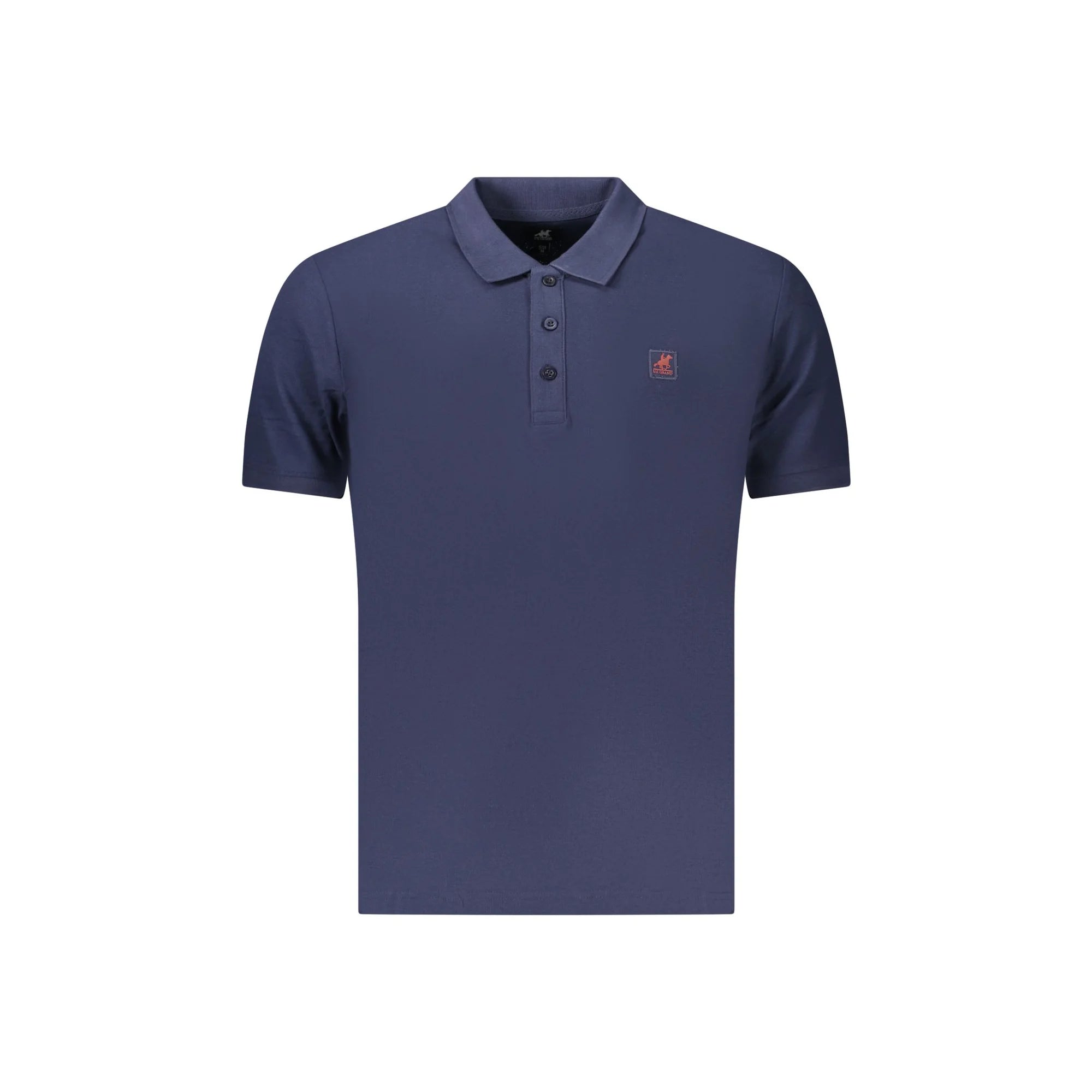 U.S. GRAND POLO MANICHE CORTE UOMO BLU