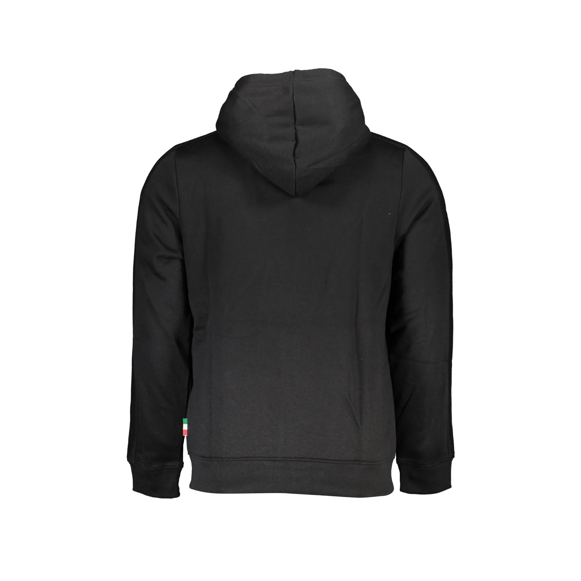 GIAN MARCO VENTURI FELPA CON ZIP UOMO NERO