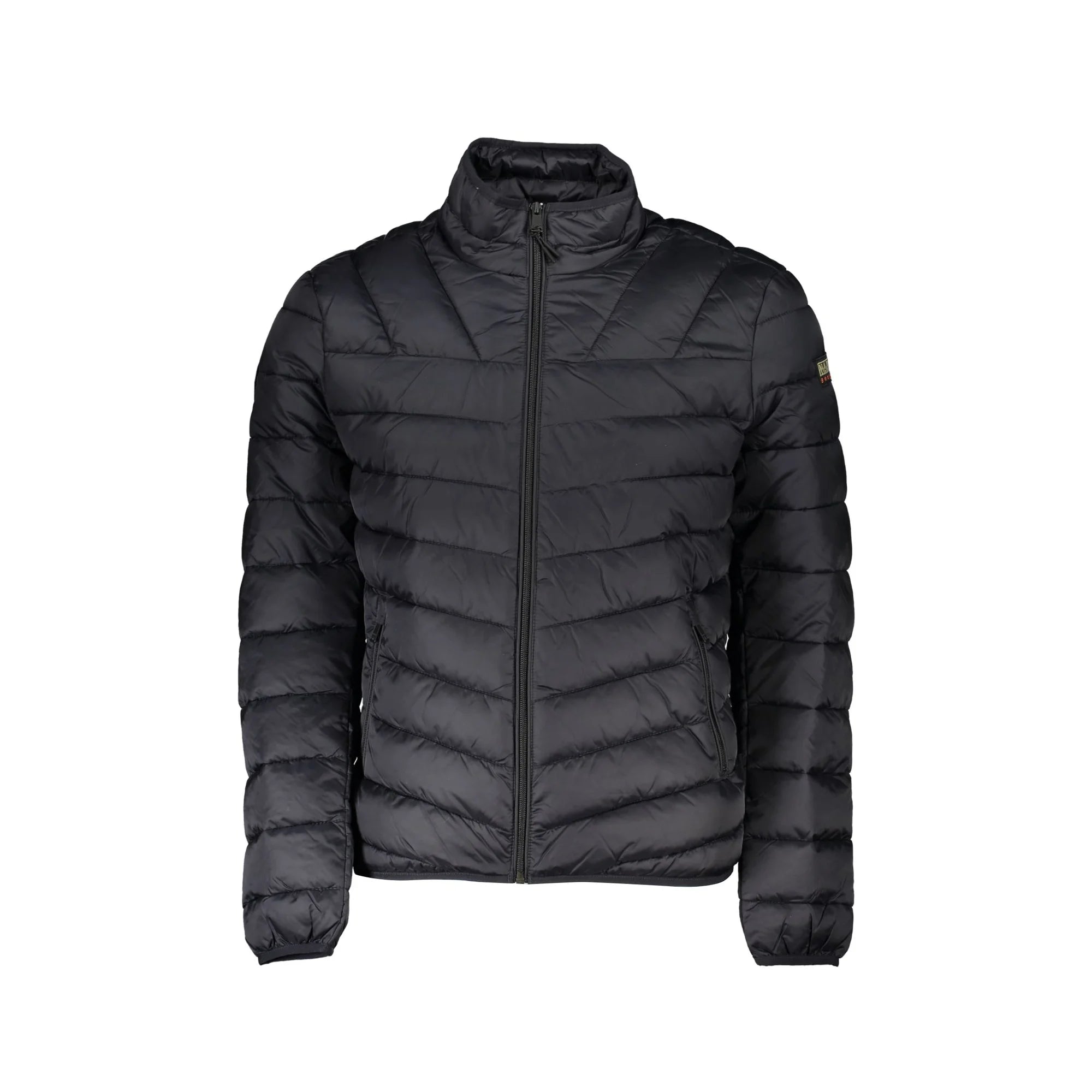 Napapijri Giubbotto Uomo Nero con Cappuccio e Tasche