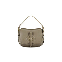 Coccinelle Borsa a Tracolla Pelle Donna Marrone Logo