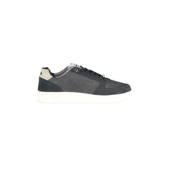 Gas Sneakers Uomo Blu Lacci Plantare Removibile Logo