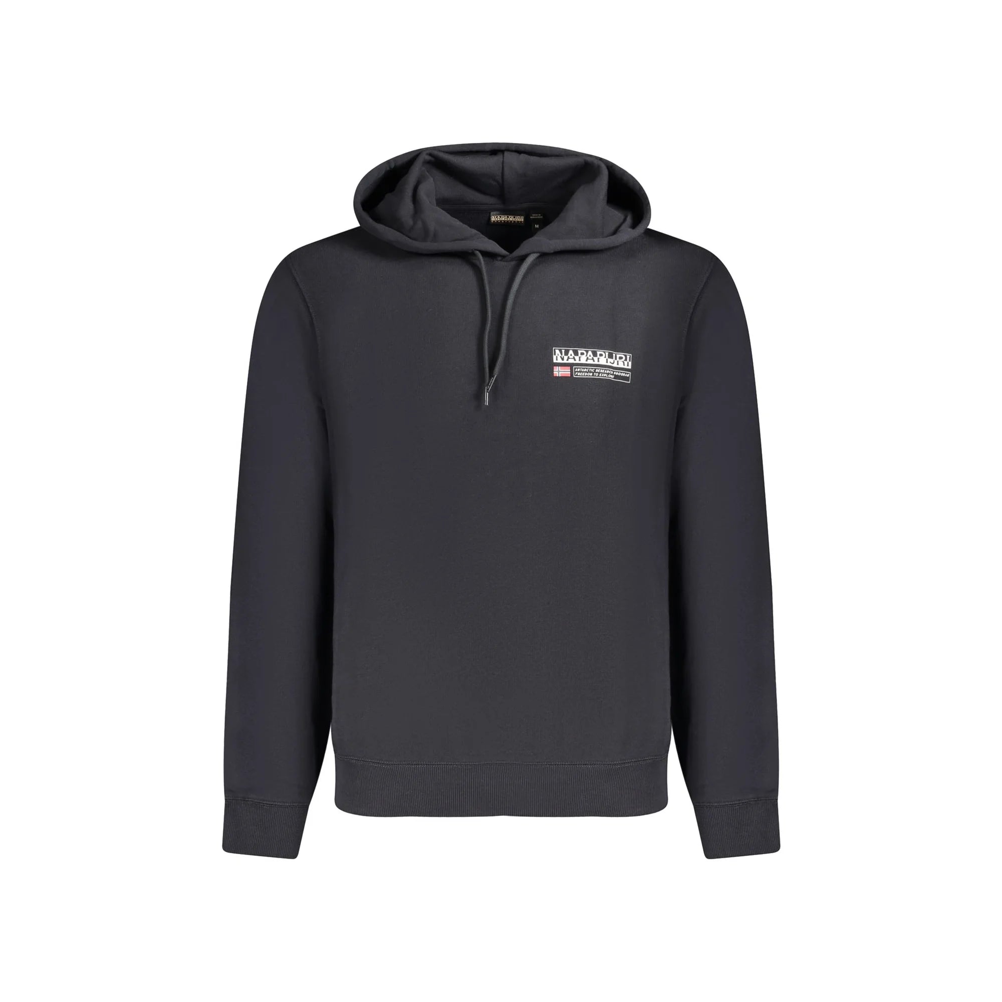 NAPAPIJRI FELPA SENZA ZIP UOMO NERO