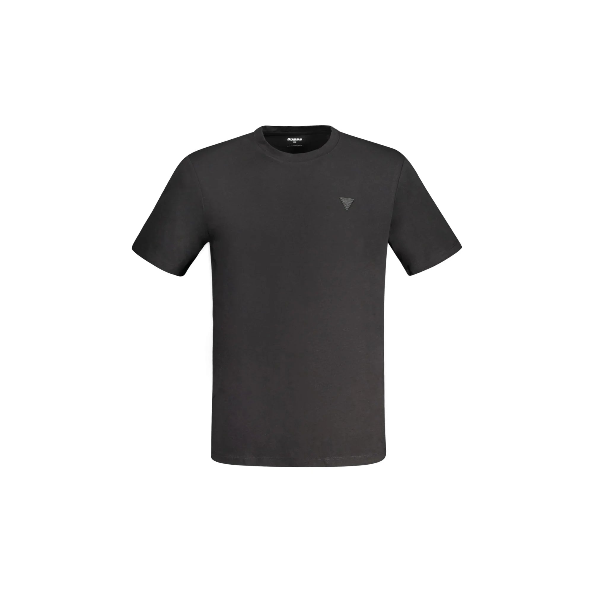 GUESS JEANS T-SHIRT MANICHE CORTE UOMO NERO