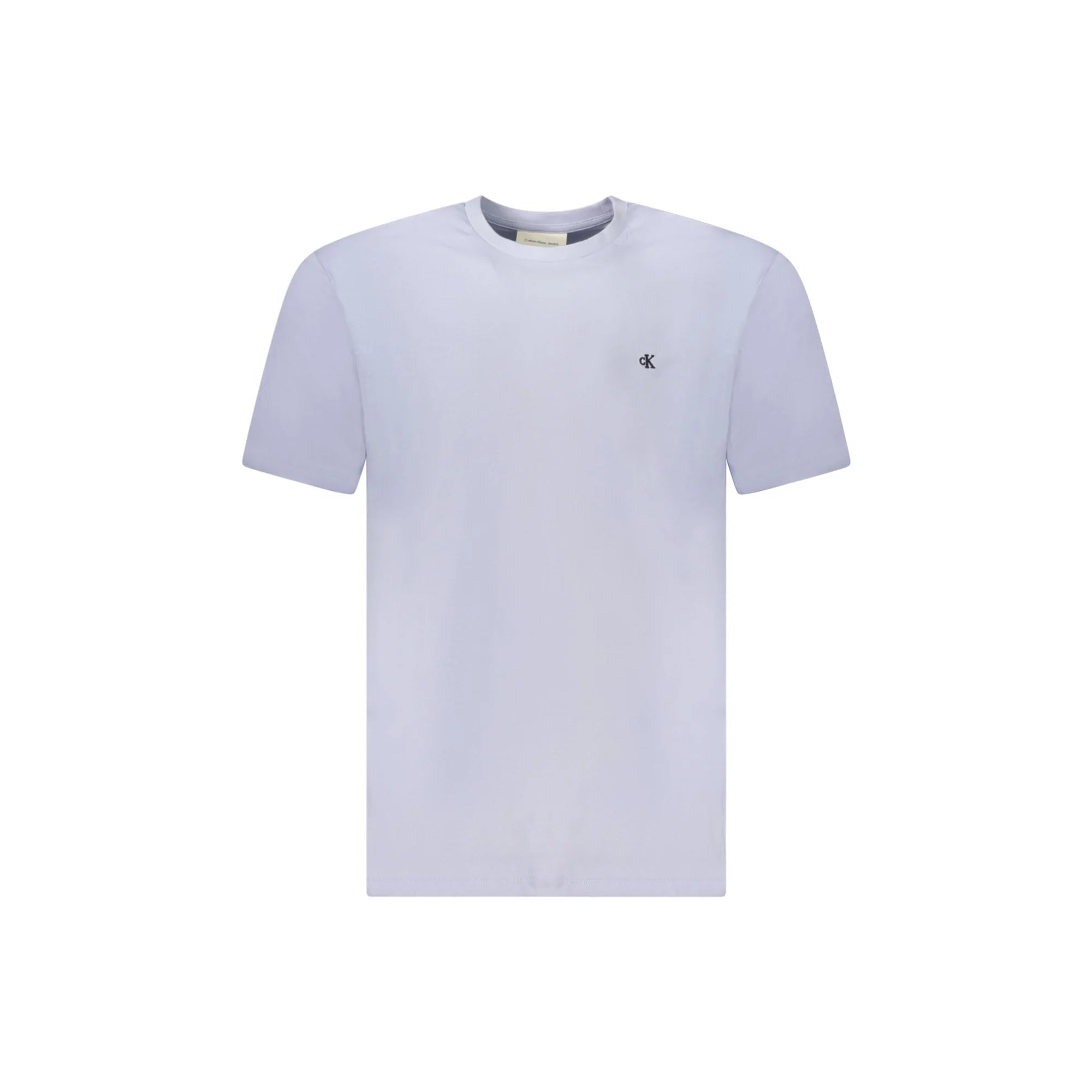 CALVIN KLEIN T-SHIRT MANICHE CORTE UOMO AZZURRO