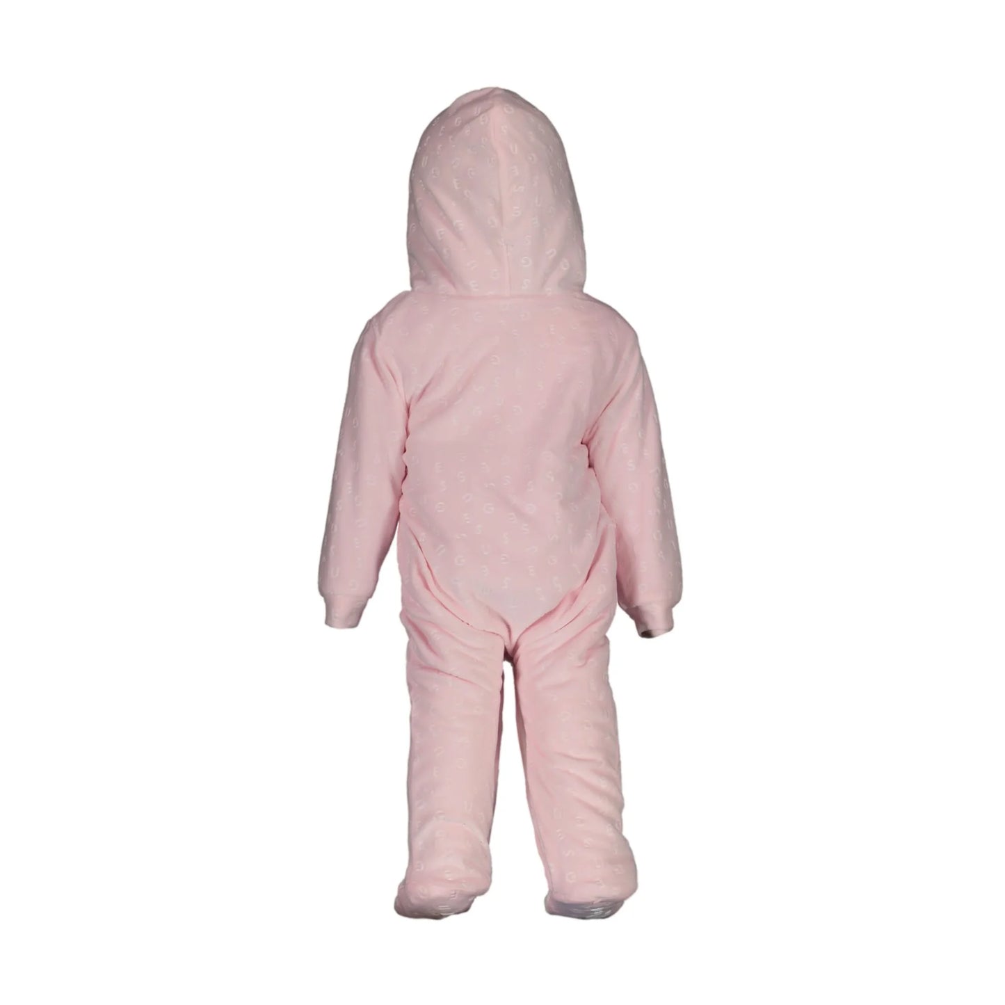 Guess Jeans Giubbotto Maniche Lunghe Bambina Rosa Zip Giubbotti e Giacche bambino - vista 3