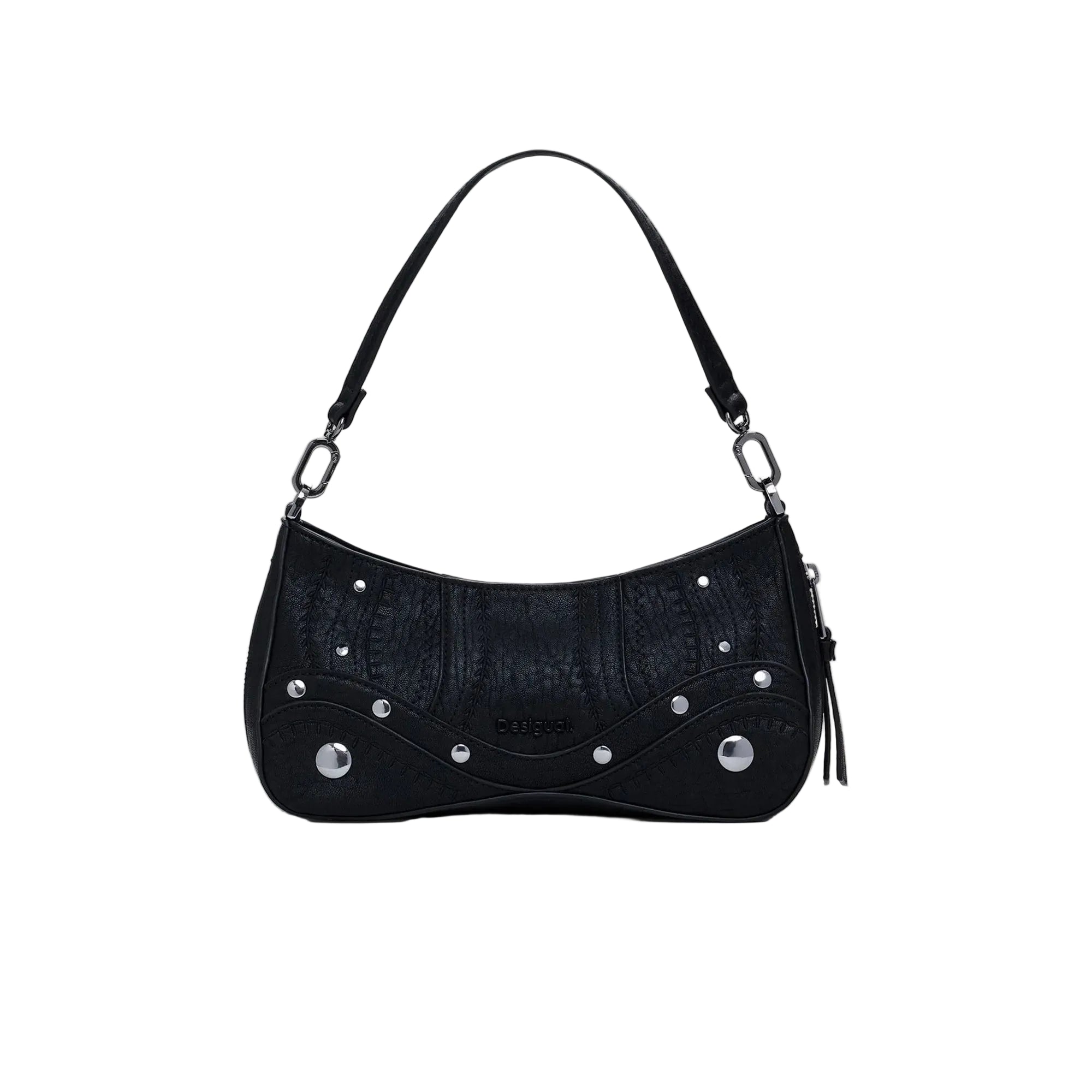 DESIGUAL Borsa Donna Nera a Spalla Embro Patch Alsacia Borse Nero - foto prodotto
