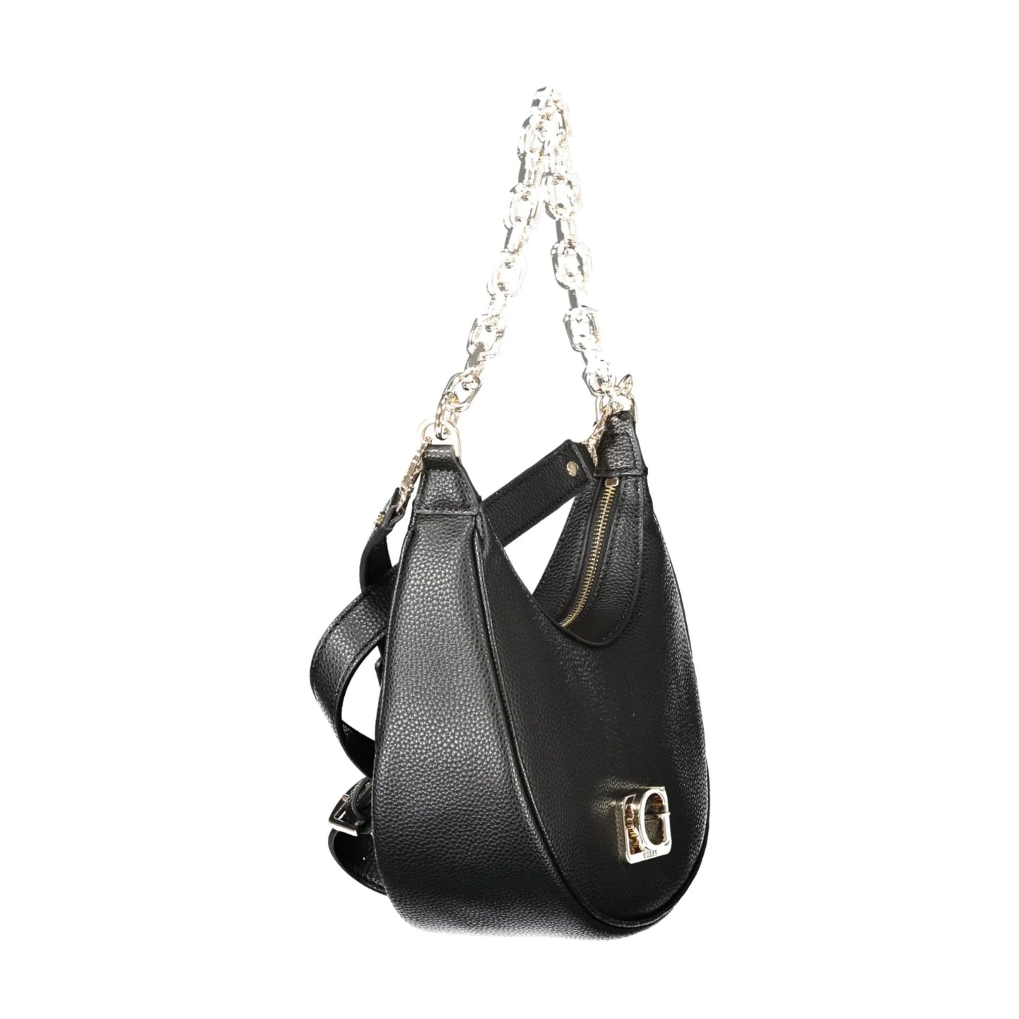 Guess Jeans Borsa a Tracolla Donna Nera Logo Borse nero - vista 3