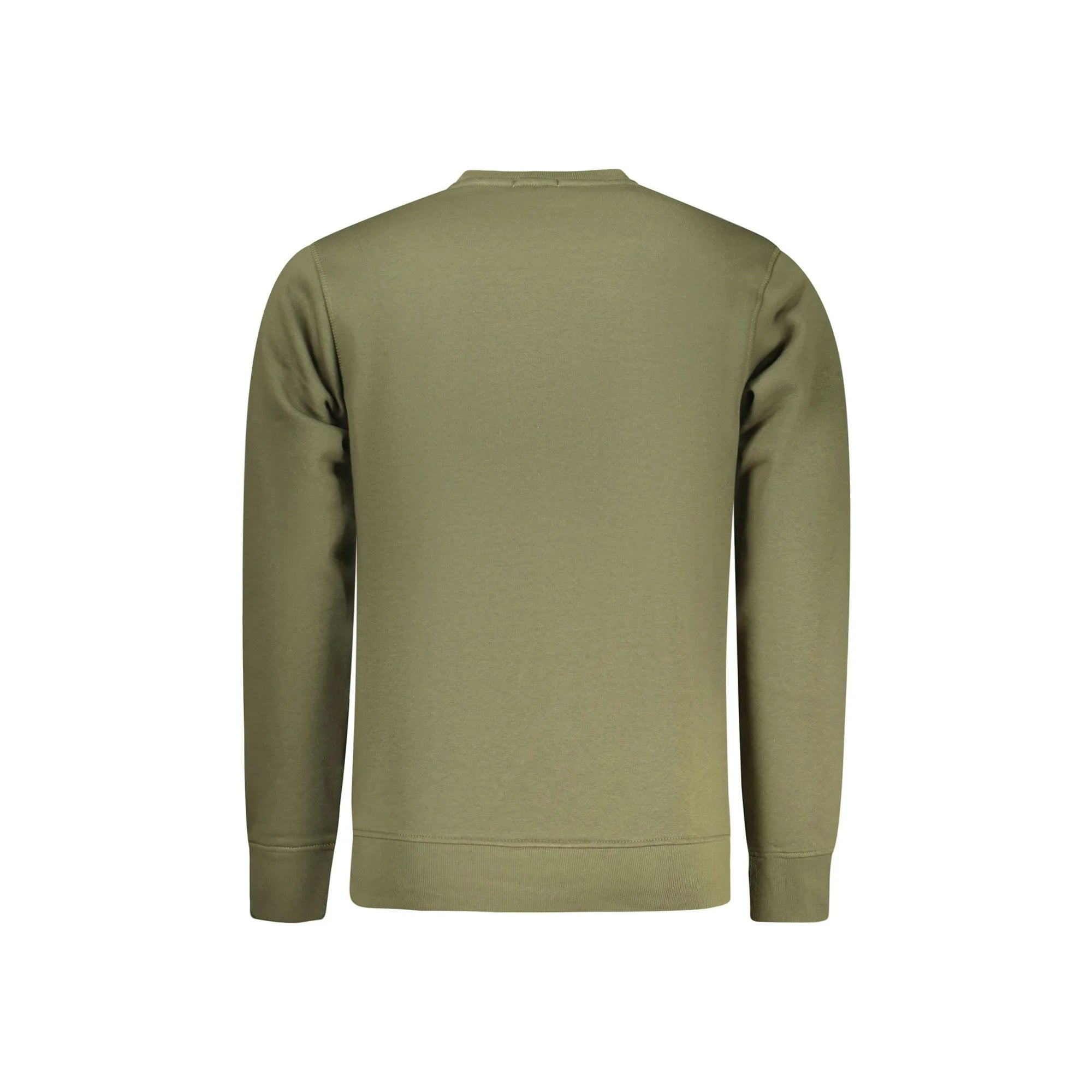 RIFLE FELPA SENZA ZIP UOMO VERDE