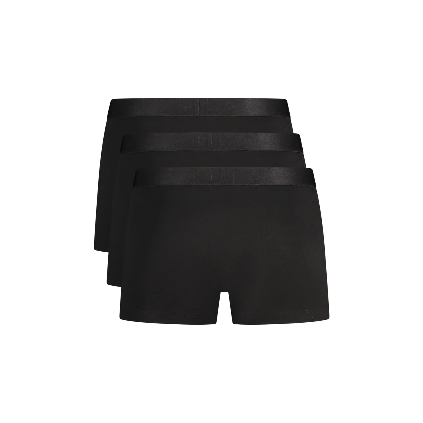 Boss Boxer Uomo Nero Stampa Logo Intimo - vista 2