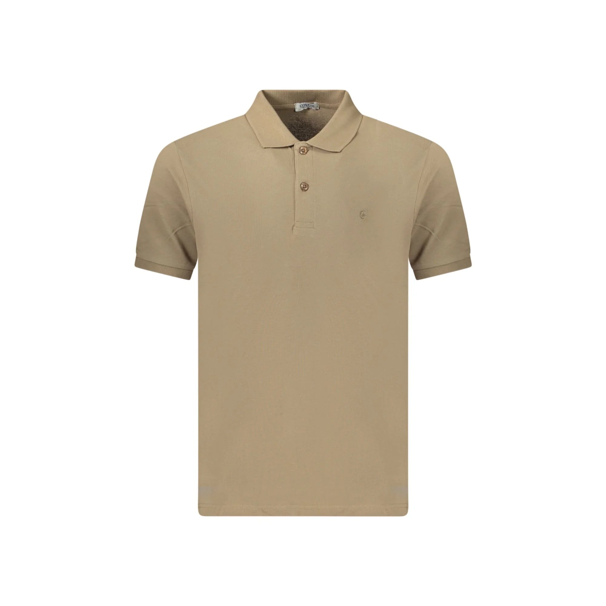 COVERI MOVING POLO MANICHE CORTE UOMO MARRONE