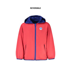 North Sails Chaqueta Niño Roja Reversible con Logo