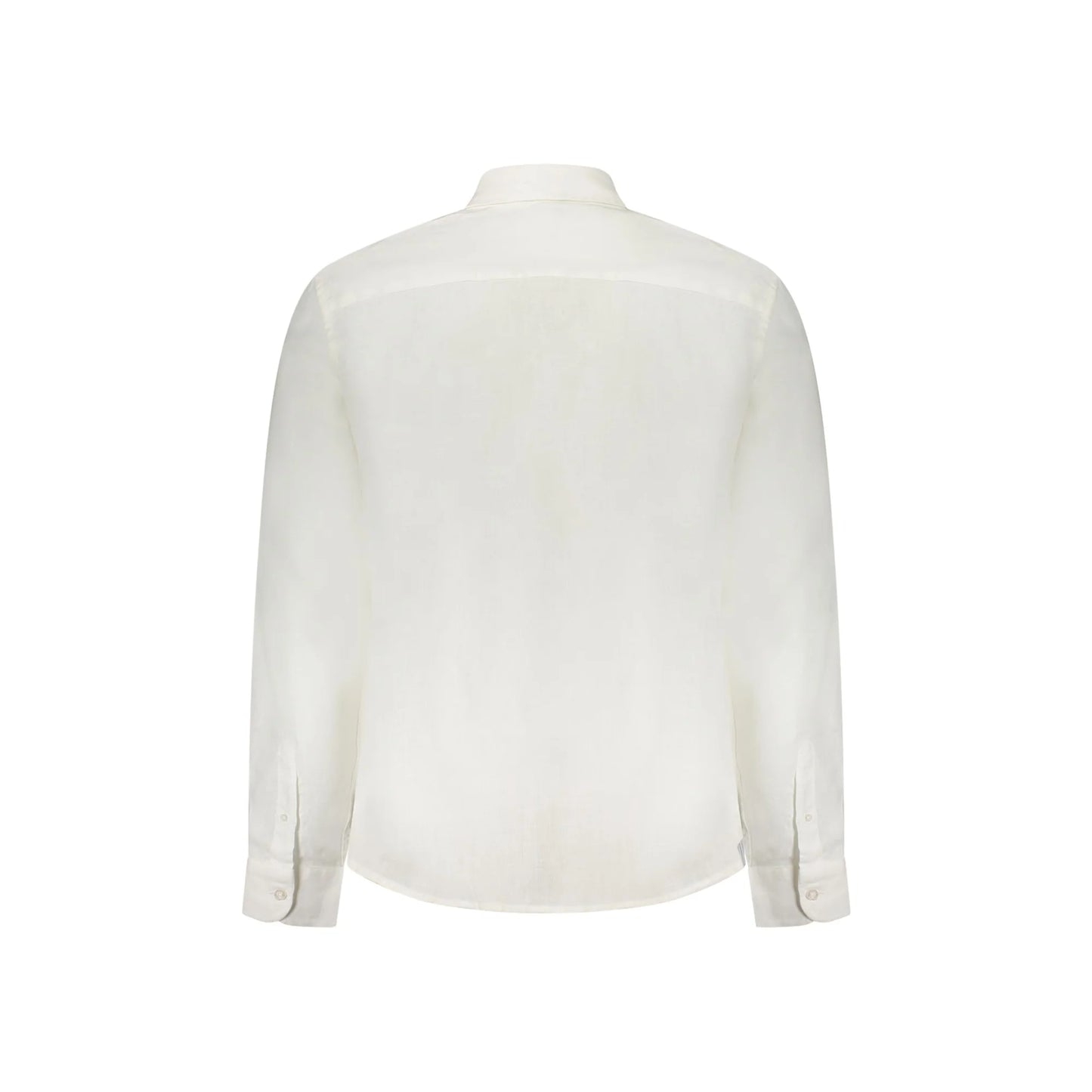 North Sails Camicia Maniche Lunghe Uomo Bianca Ricamo Camicie bianco - vista 2