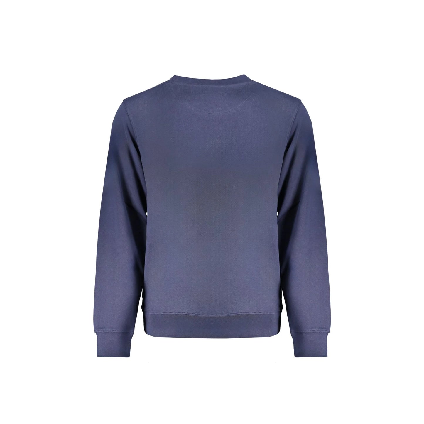 Wrangler Felpa Uomo Blu Girocollo Garzata Stampa Logo Felpe - vista 2