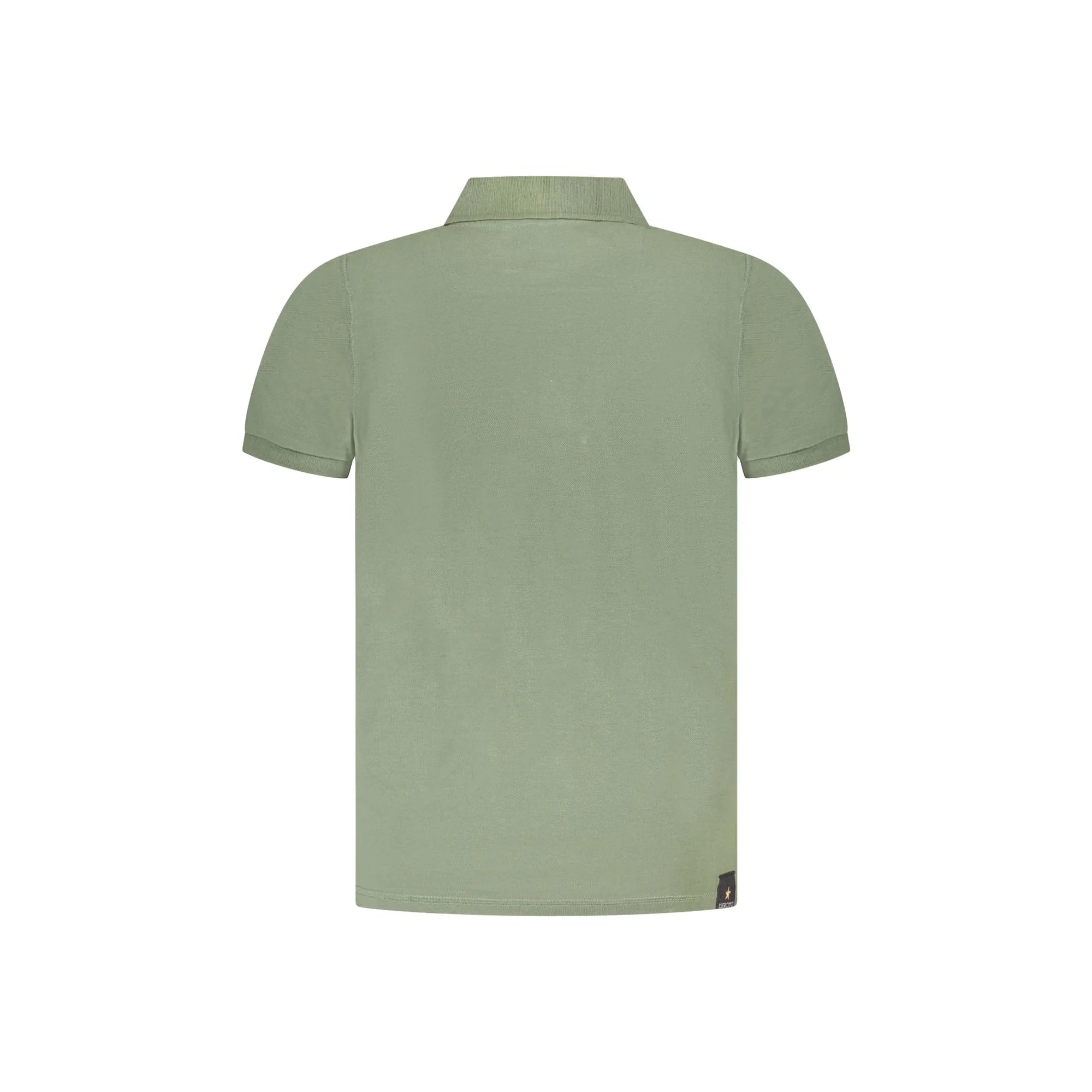 ACCADEMIA MILITARE POLO MANICHE CORTE UOMO VERDE