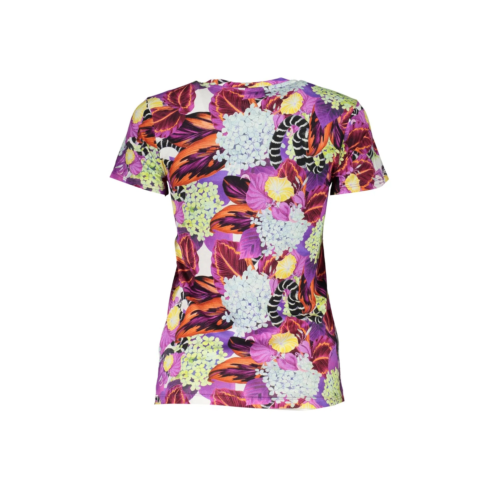 CAVALLI CLASS T-SHIRT MANICHE CORTE DONNA VIOLA