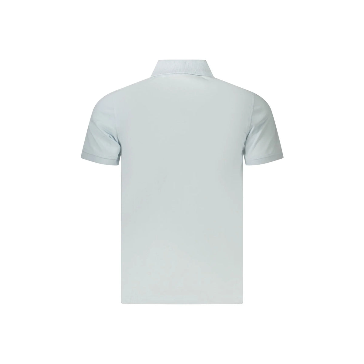 K-WAY POLO MANICHE CORTE UOMO AZZURRO