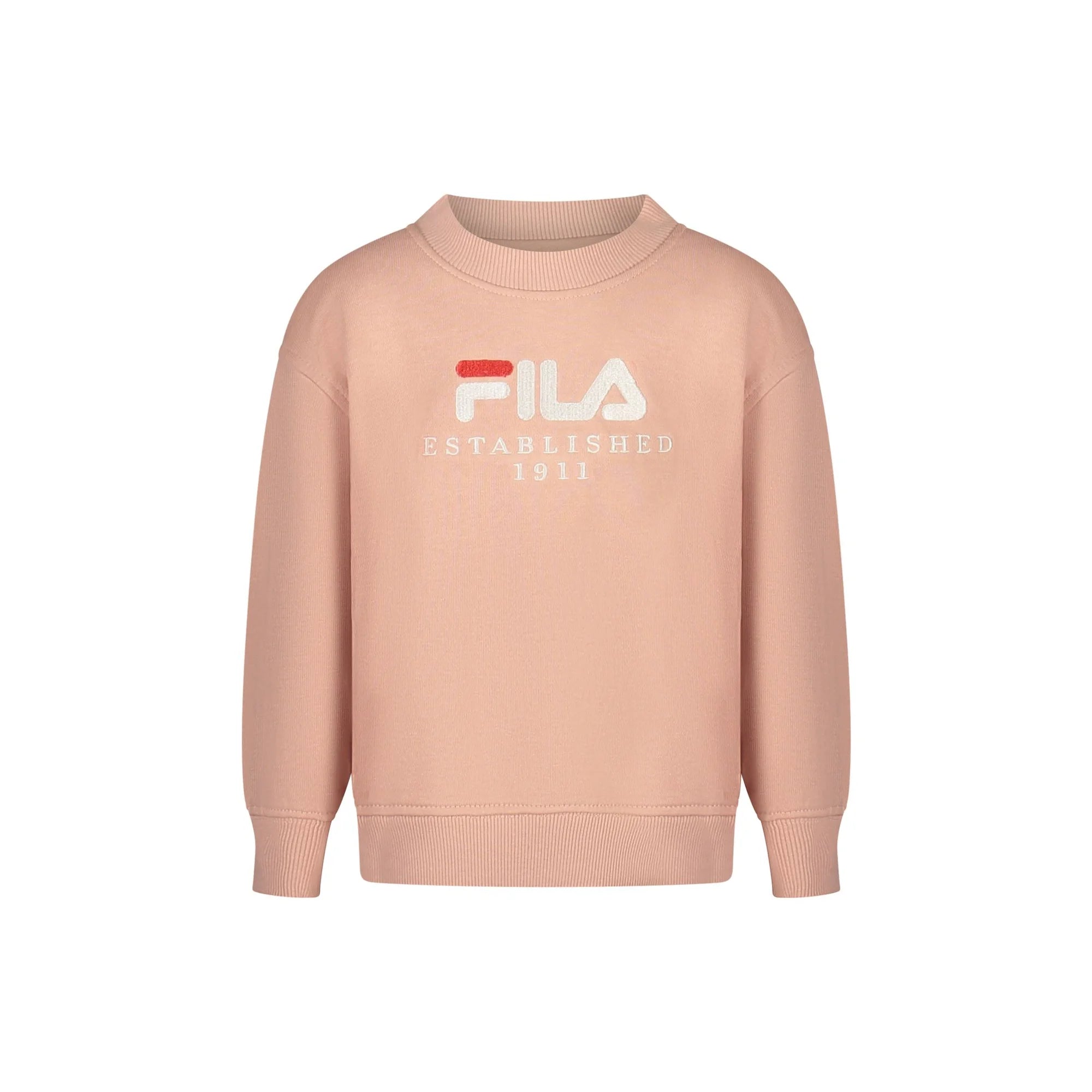 FILA FELPA SENZA ZIP BAMBINA ROSA