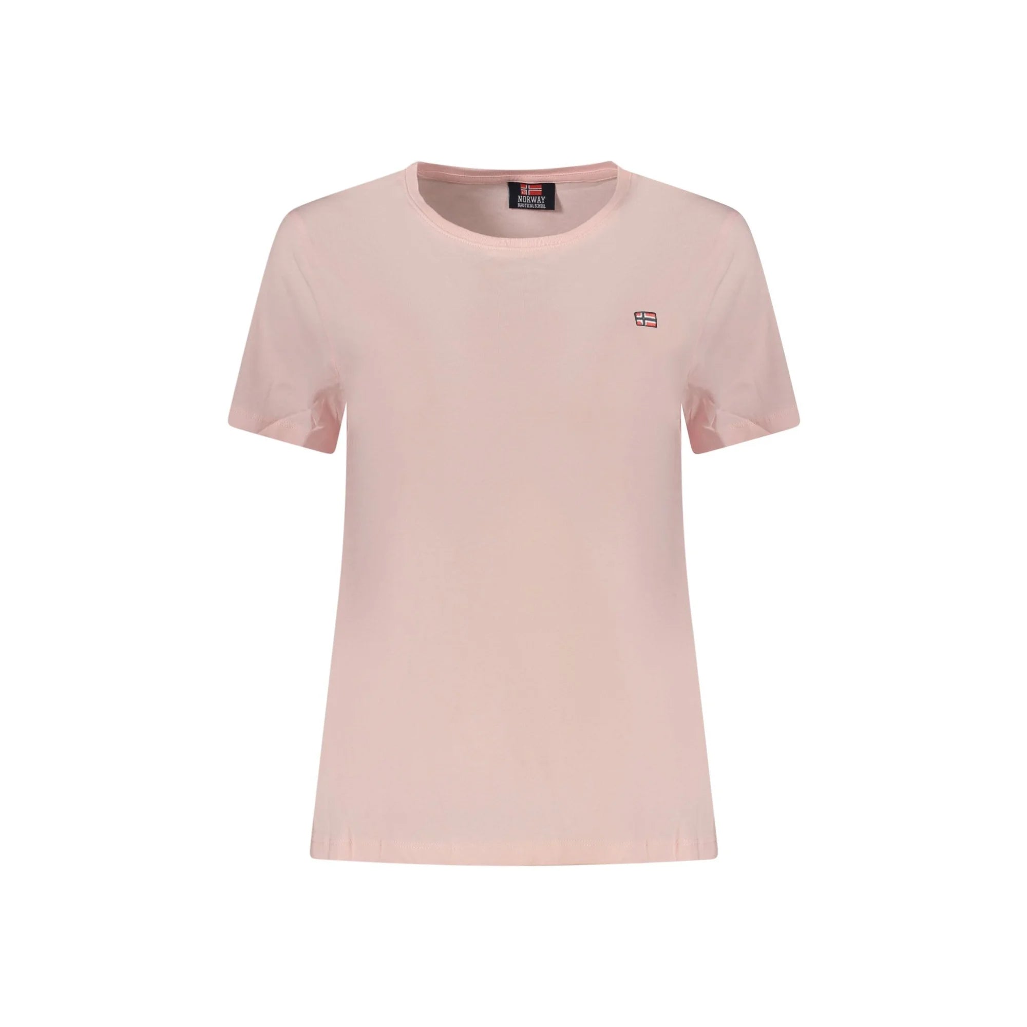 NORWAY 1963 T-SHIRT MANICHE CORTE DONNA ROSA