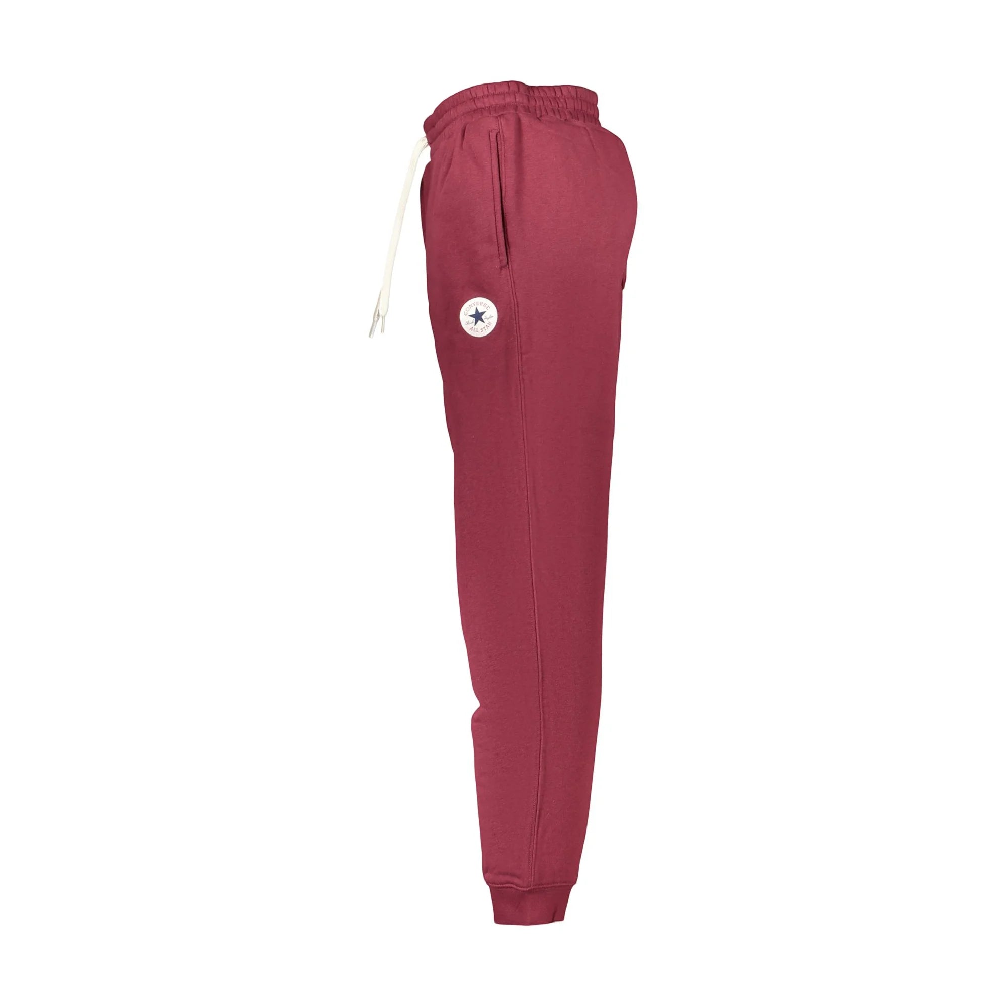 CONVERSE PANTALONE TUTA LUNGO UOMO ROSSO