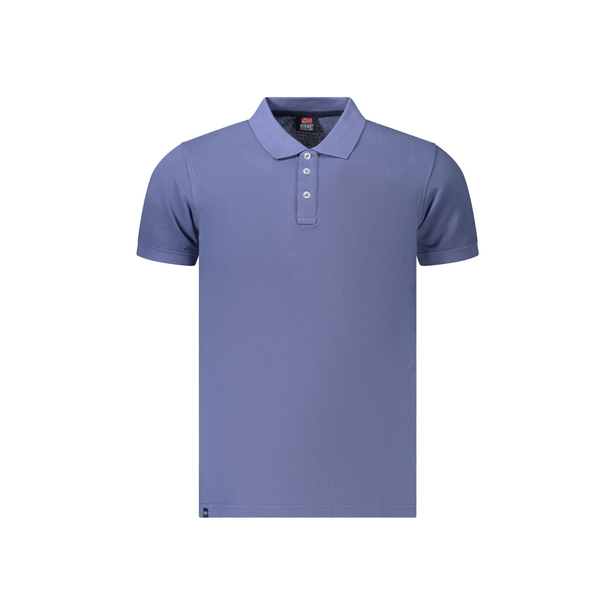 NORWAY 1963 POLO MANICHE CORTE UOMO BLU
