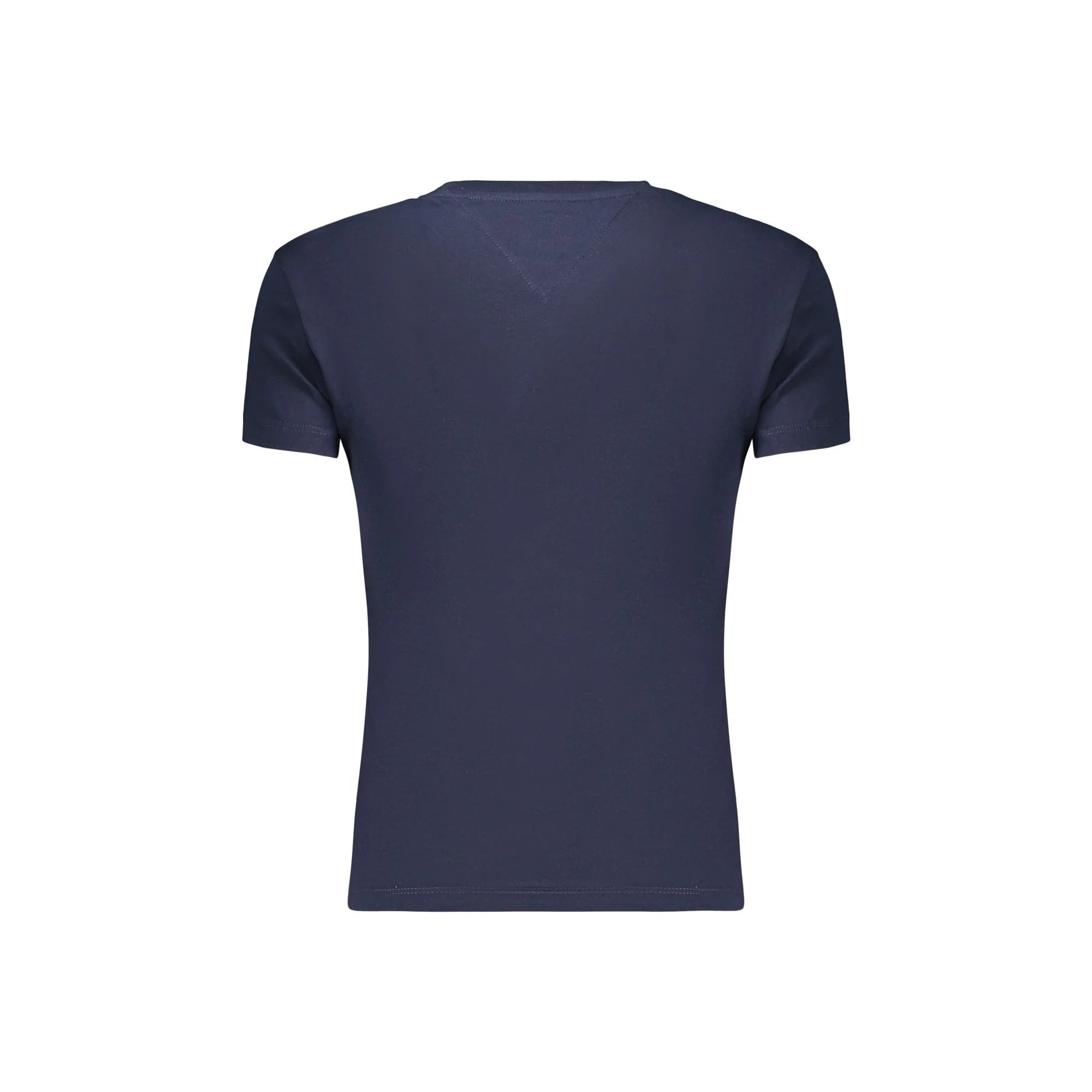TOMMY HILFIGER T-SHIRT MANICHE CORTE DONNA BLU