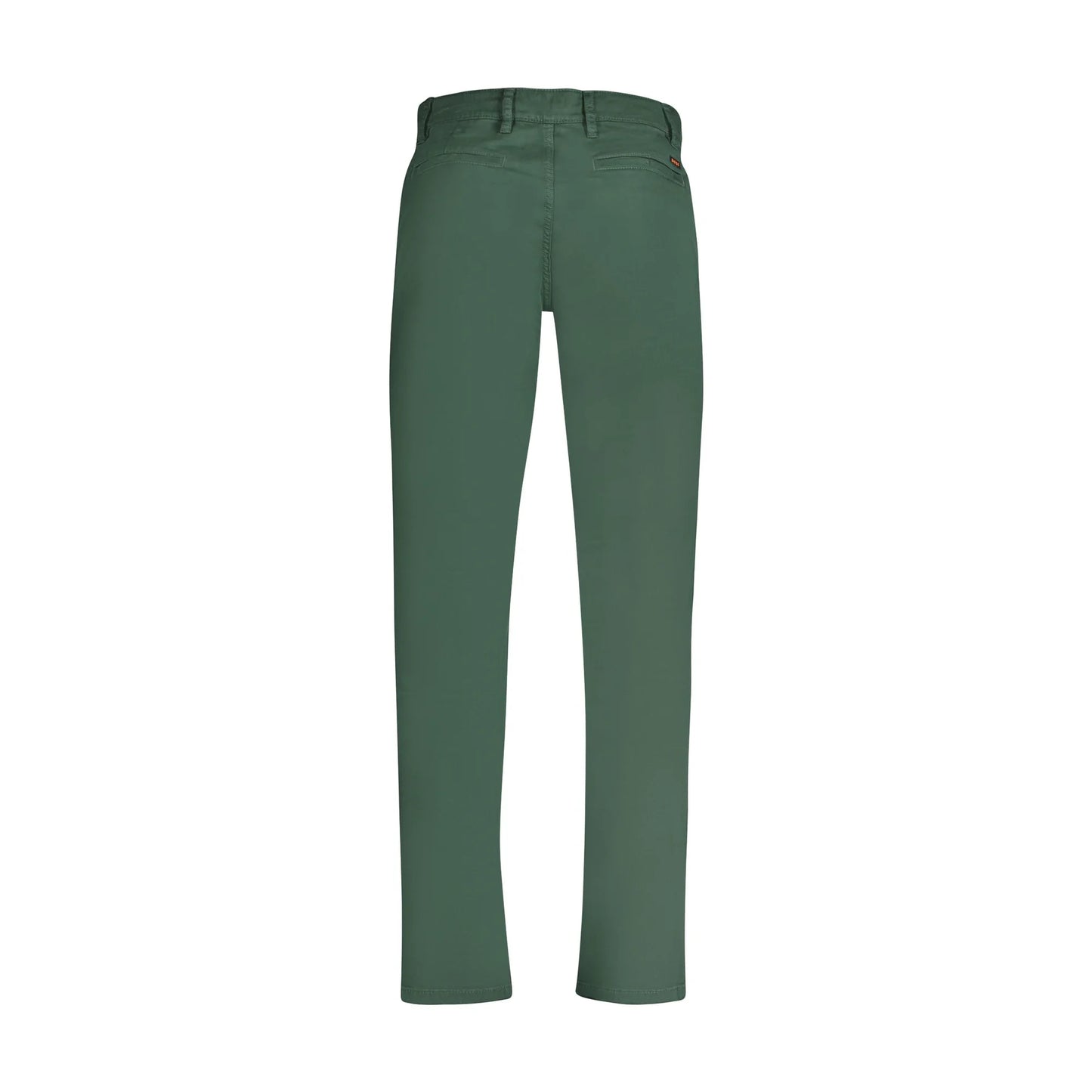 Boss Pantaloni Uomo Verde Tapered Fit Logo - vista 2