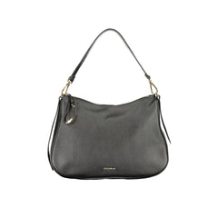 Coccinelle Borsa a Spalla Pelle Donna Nera Logo