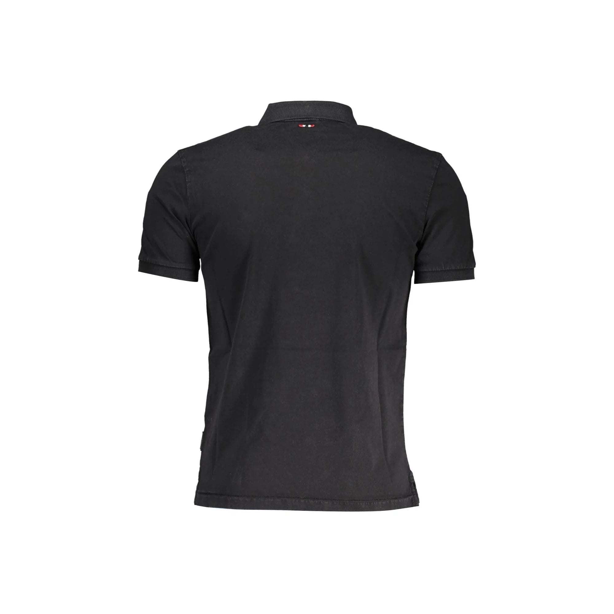 NAPAPIJRI POLO MANICHE CORTE UOMO NERO
