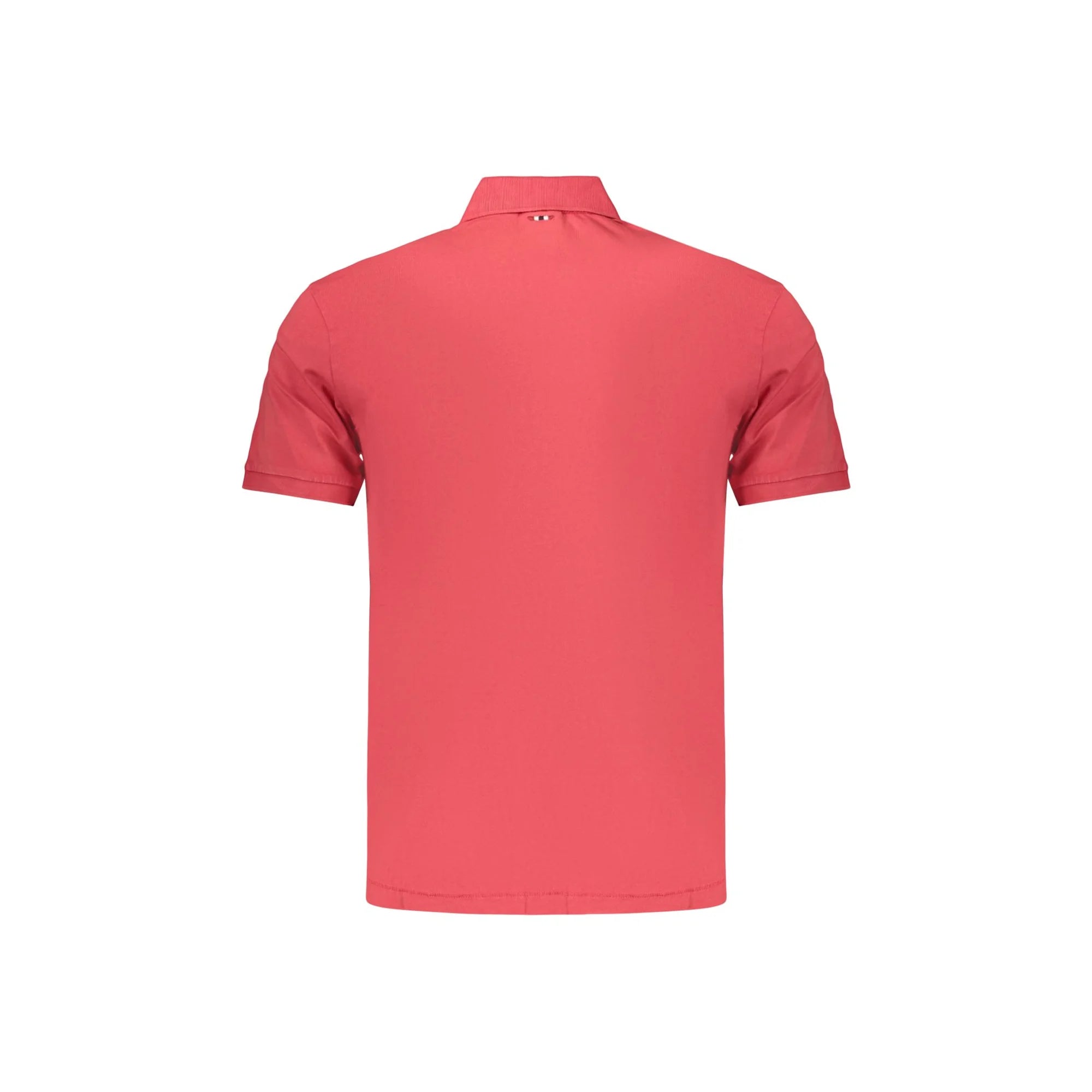 NAPAPIJRI POLO MANICHE CORTE UOMO ROSSO