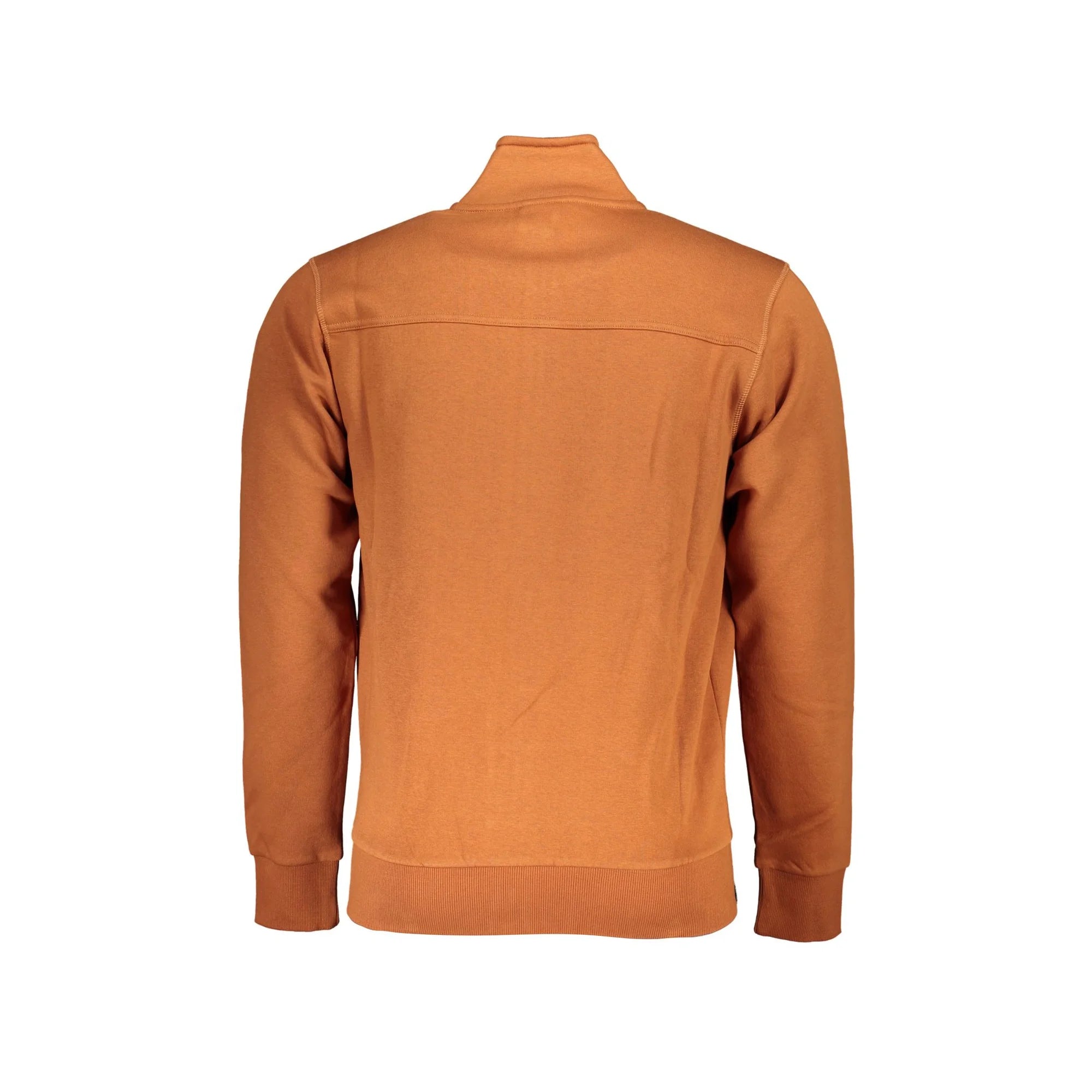 U.S. GRAND POLO FELPA CON ZIP UOMO MARRONE
