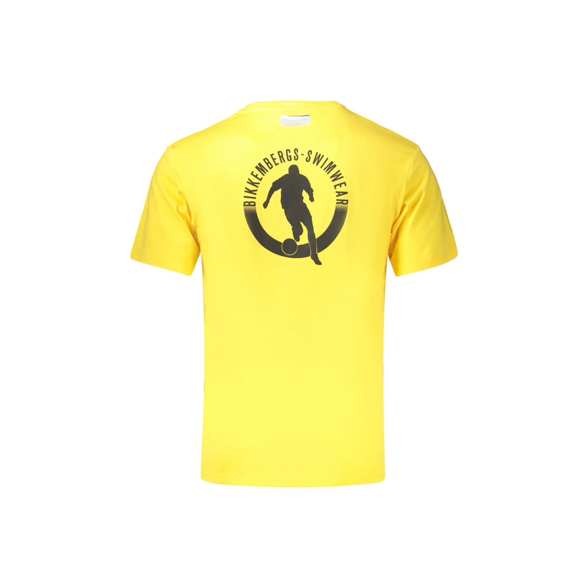 BIKKEMBERGS T-SHIRT MANICHE CORTE UOMO GIALLO