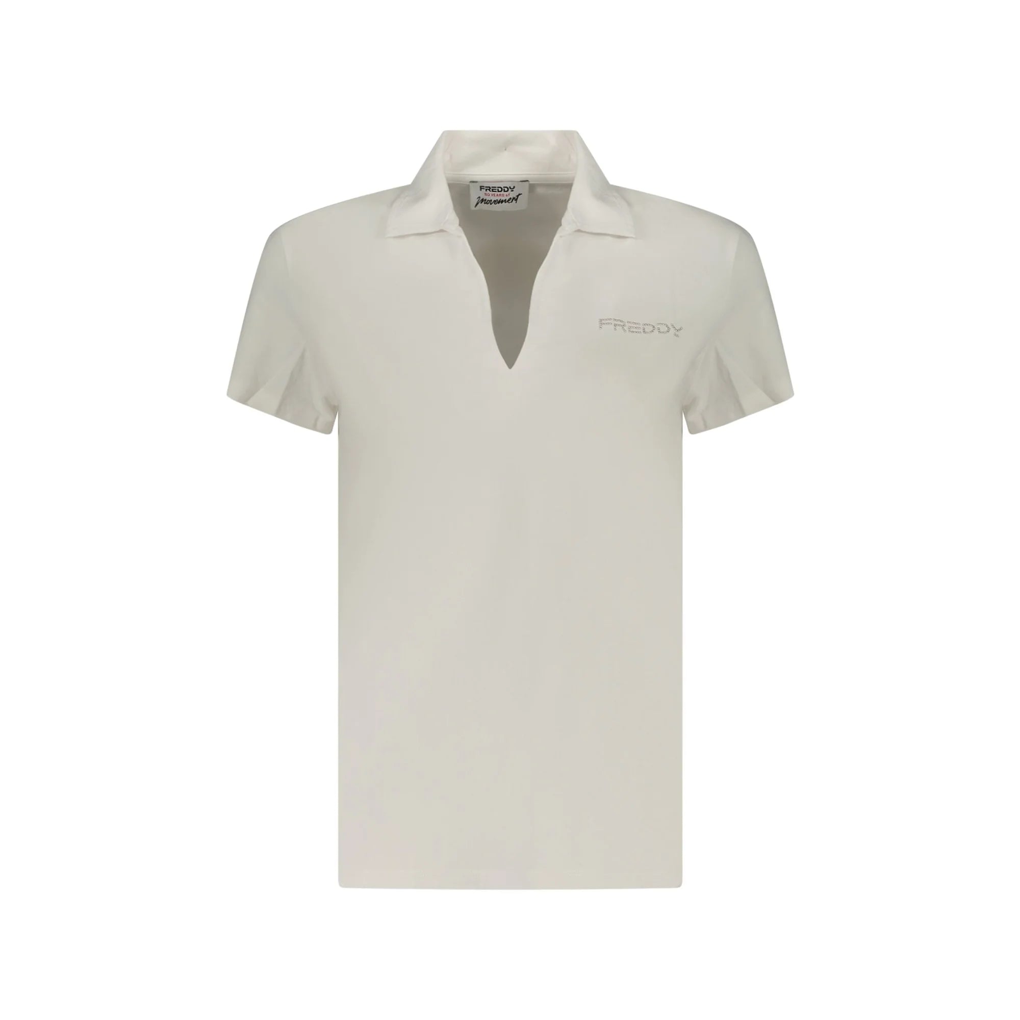 FREDDY T-SHIRT MANICHE CORTE DONNA BIANCO